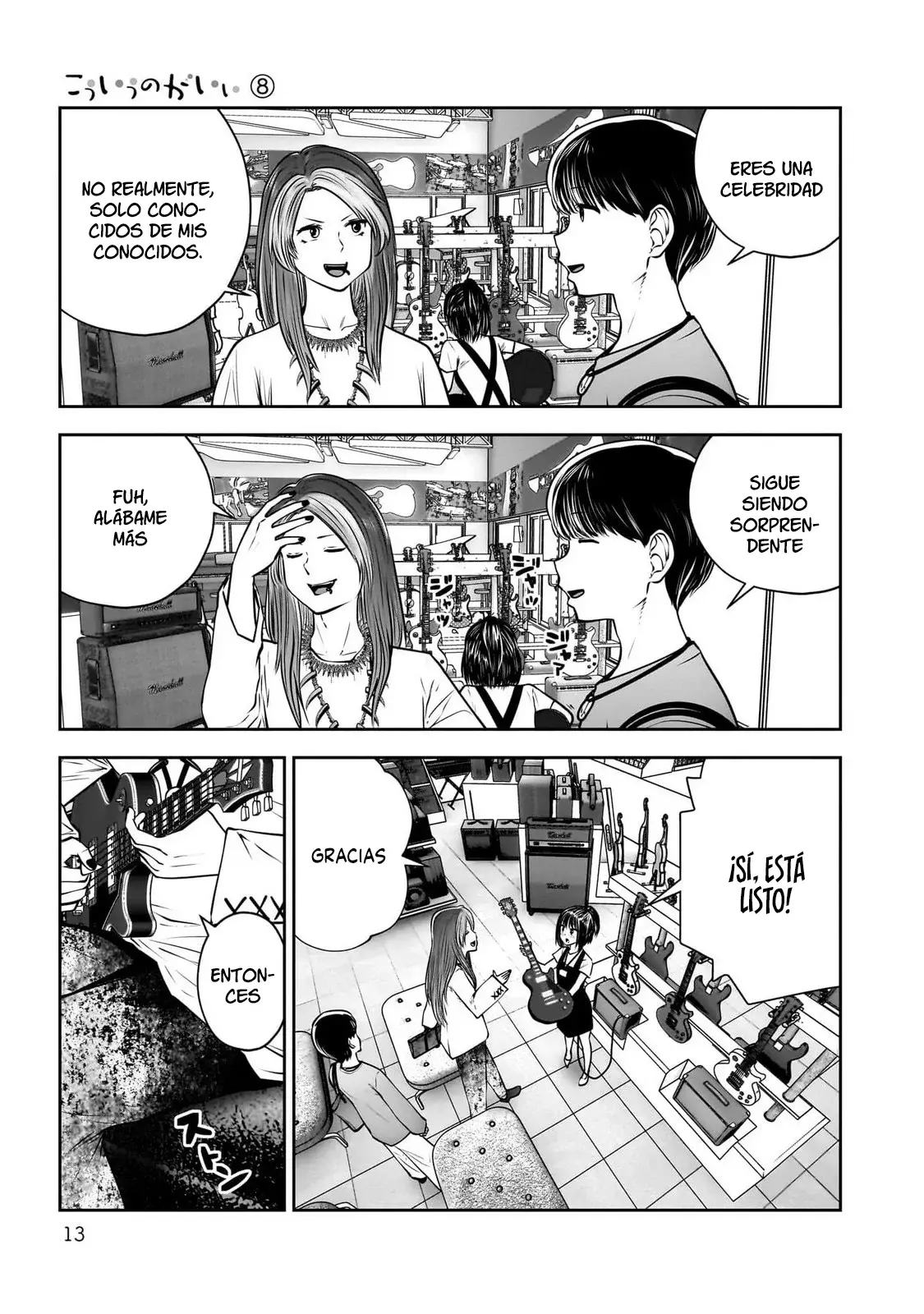 Kou iu no ga ii Capítulo 34 - Página 13 en español