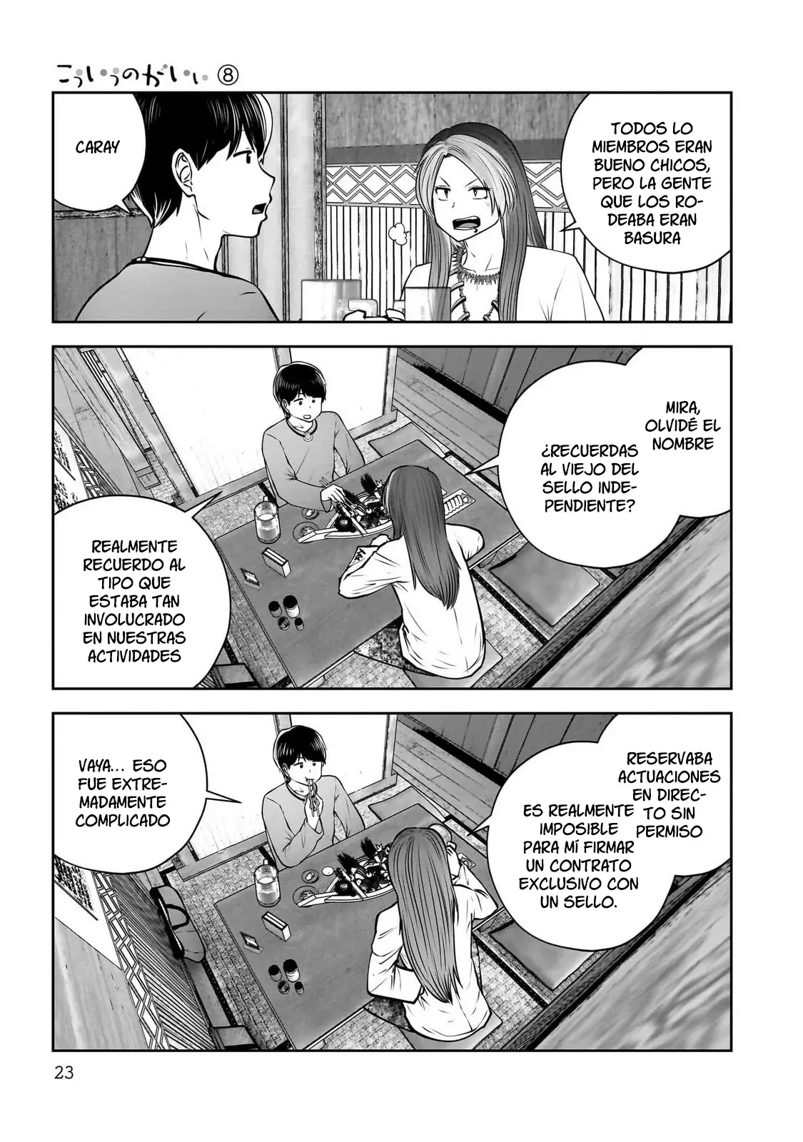 Kou iu no ga ii Capítulo 34 - Página 23 en español