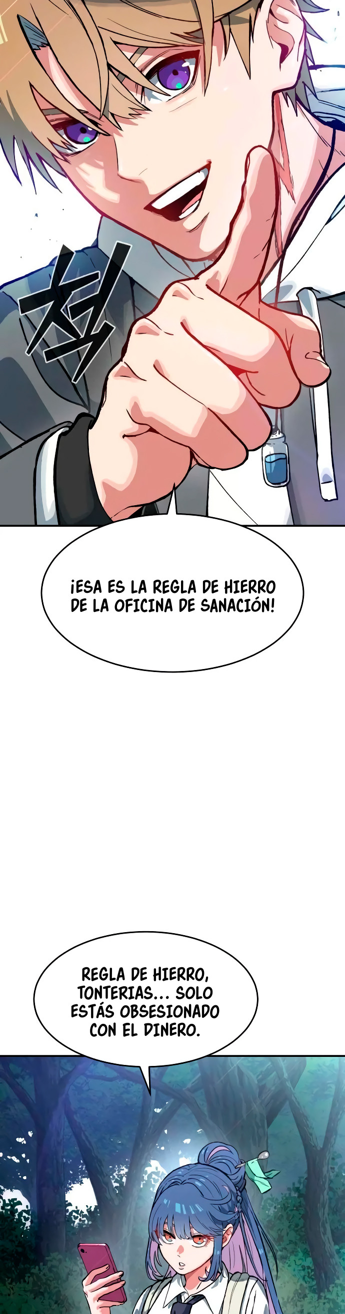 Oficina de sanacion Capítulo 2 - Página 10 en español