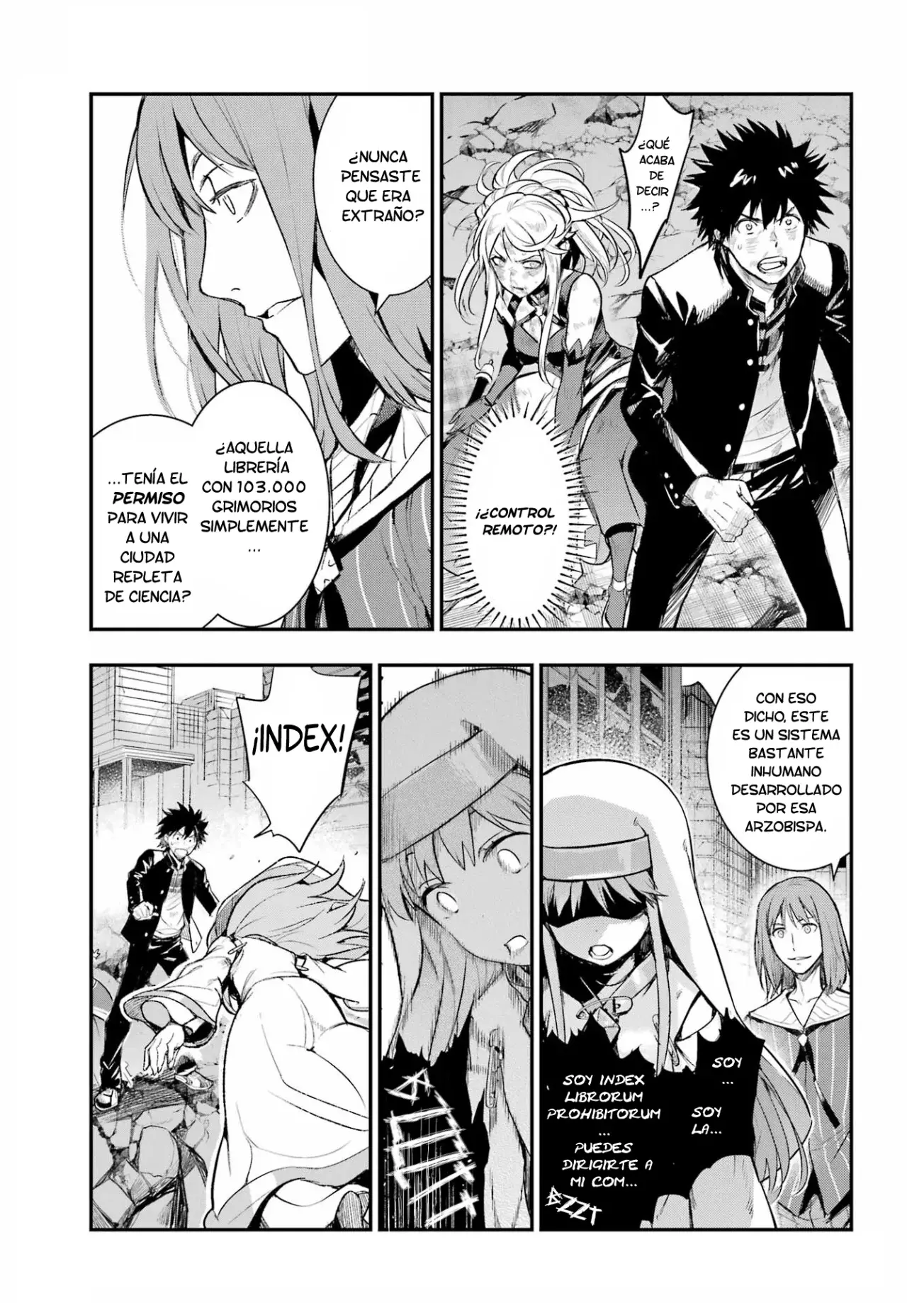 Toaru Majutsu no Index Capítulo 196 - Página 3 en español