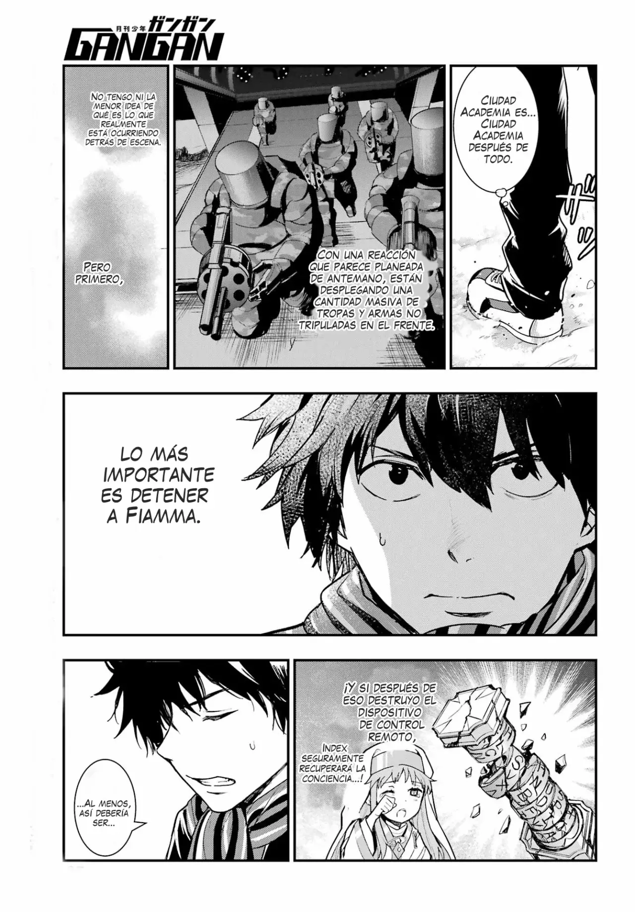 Toaru Majutsu no Index Capítulo 212 - Página 17 en español