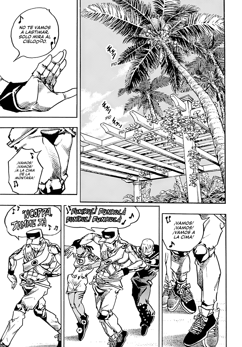 JoJo's Bizarre Adventure Parte 9: The JoJoLands Capítulo 38 - Página 7 en español