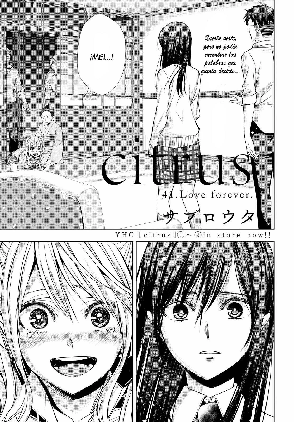 Citrus+ Capítulo 41 - Página 3 en español