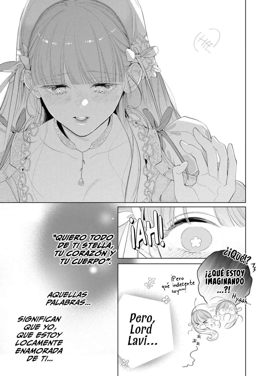 Hana himeru kimi no meteor Capítulo 28 - Página 14 en español