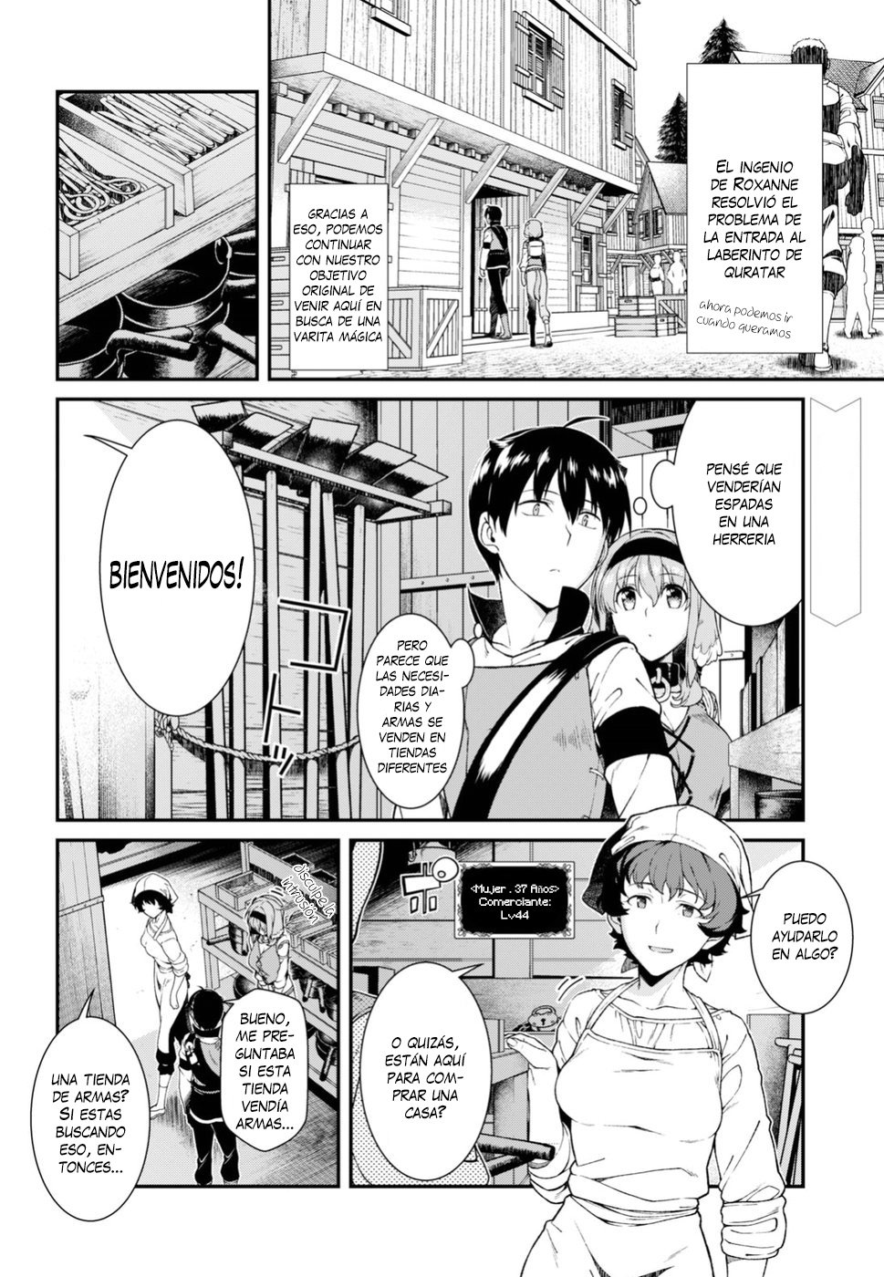 Isekai Meikyuu de Dorei Harem wo Capítulo 11.2 - Página 3 en español