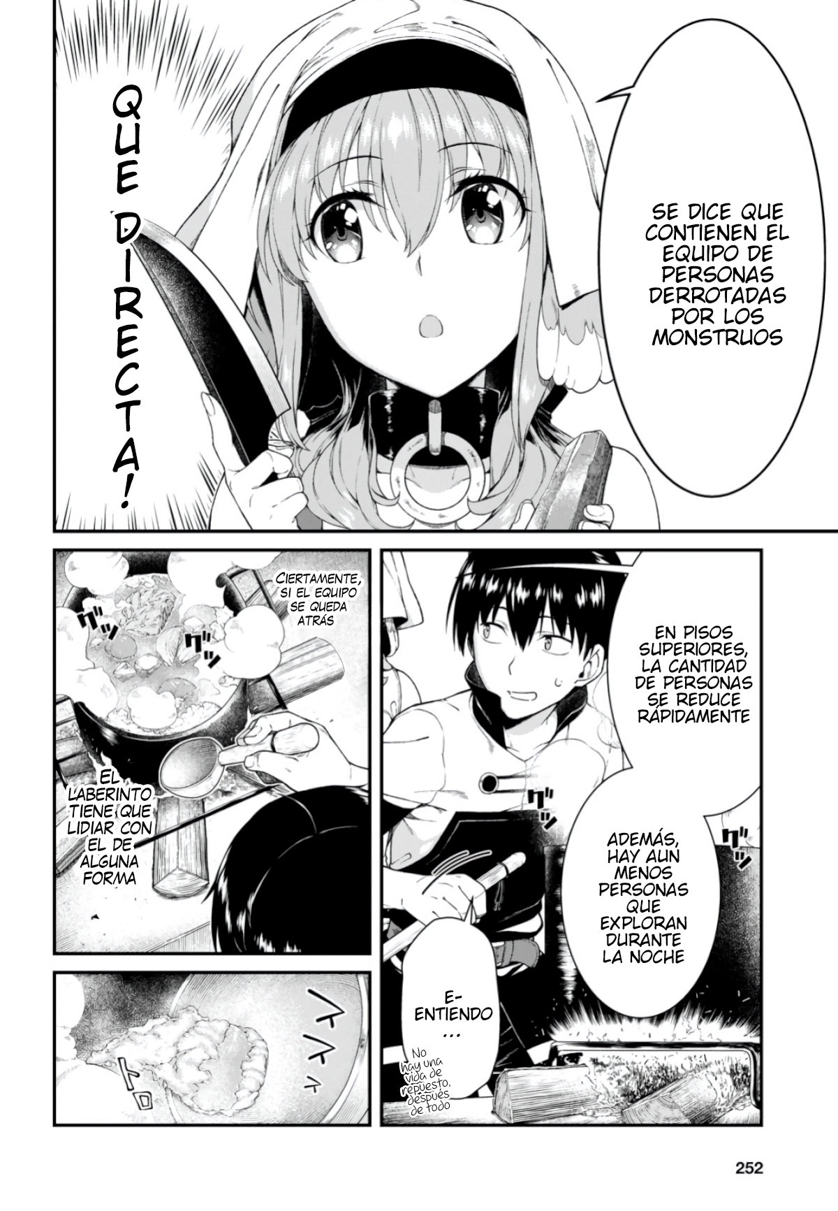 Isekai Meikyuu de Dorei Harem wo Capítulo 12.2 - Página 5 en español