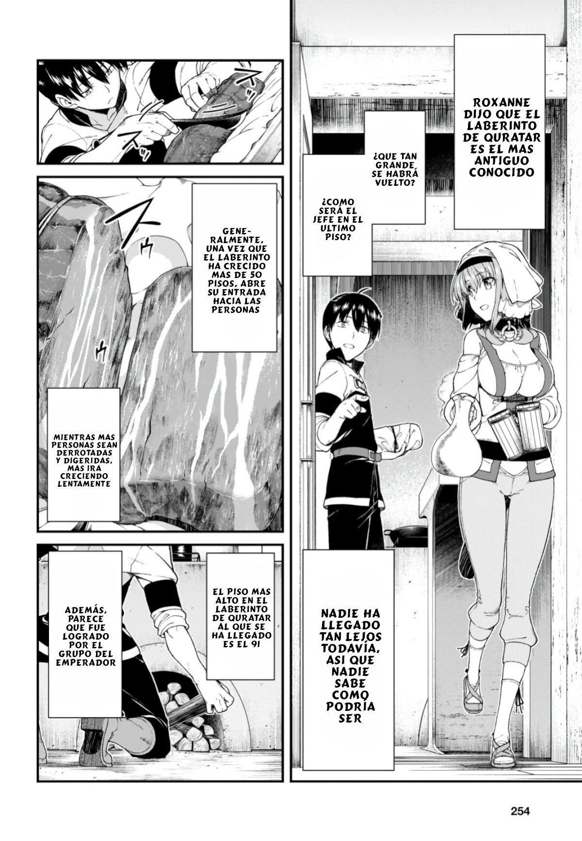 Isekai Meikyuu de Dorei Harem wo Capítulo 12.2 - Página 7 en español