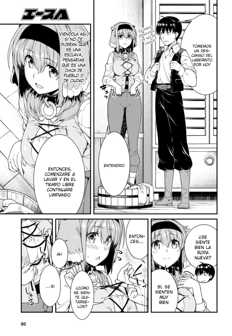 Isekai Meikyuu de Dorei Harem wo Capítulo 13 - Página 10 en español