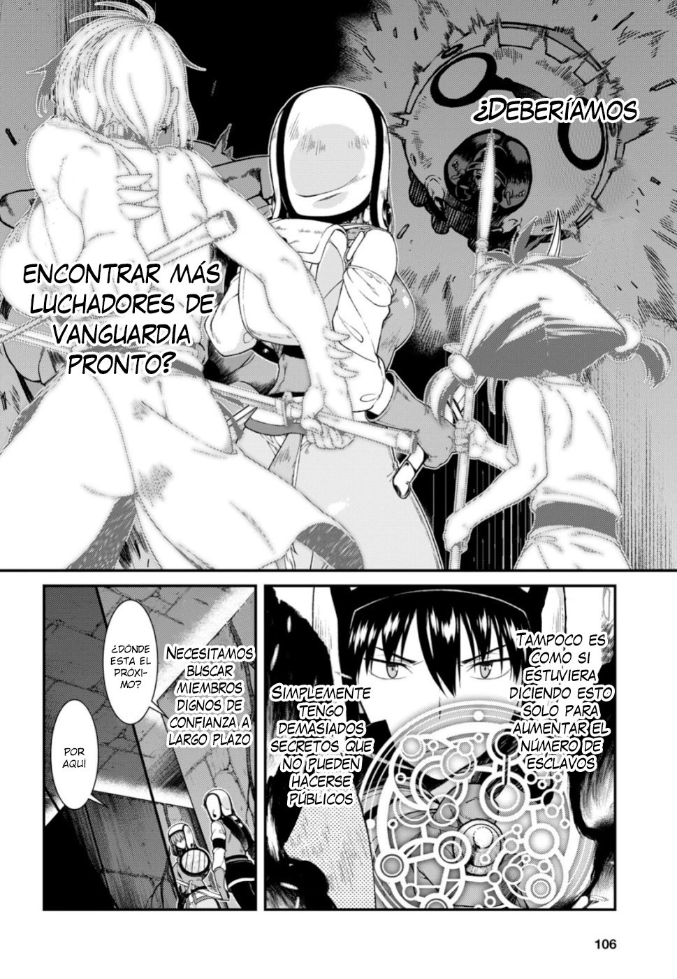 Isekai Meikyuu de Dorei Harem wo Capítulo 13 - Página 21 en español