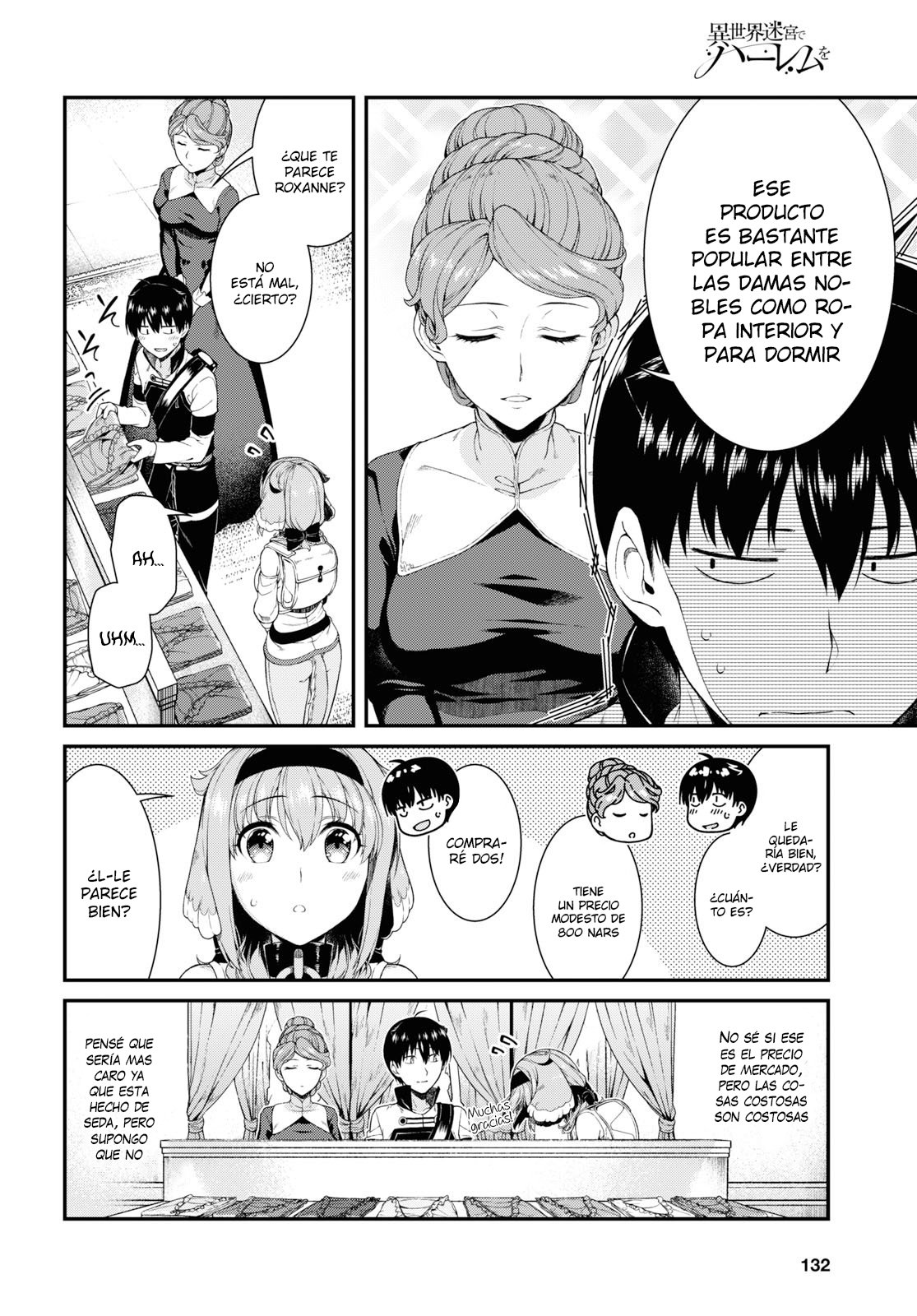 Isekai Meikyuu de Dorei Harem wo Capítulo 15.2 - Página 19 en español
