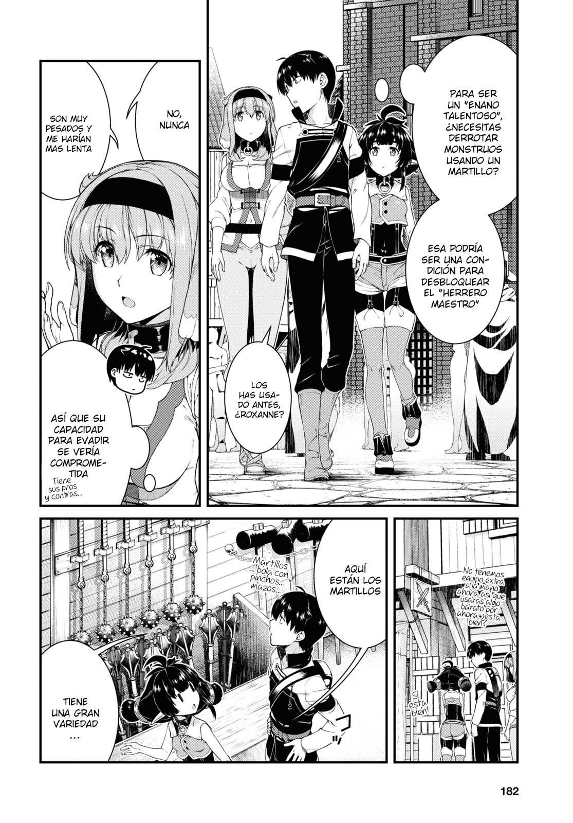 Isekai Meikyuu de Dorei Harem wo Capítulo 16.3 - Página 3 en español