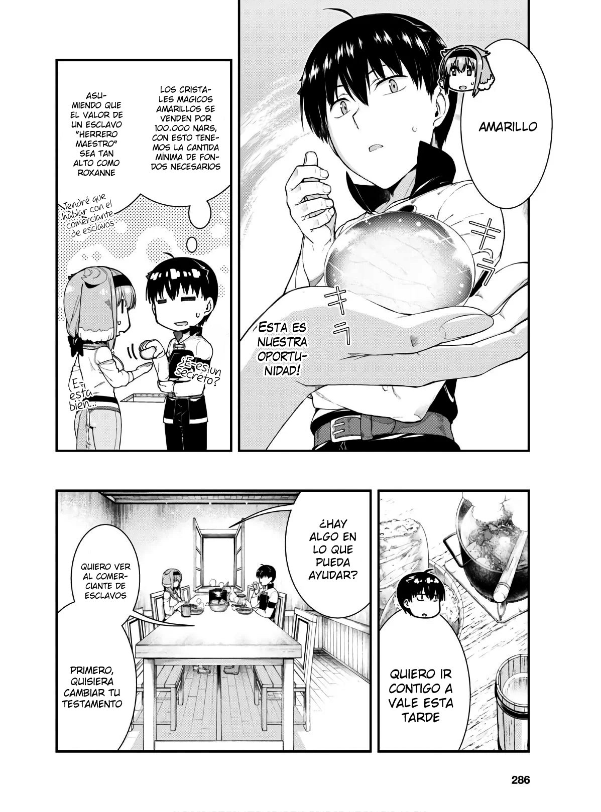 Isekai Meikyuu de Dorei Harem wo Capítulo 16 - Página 5 en español