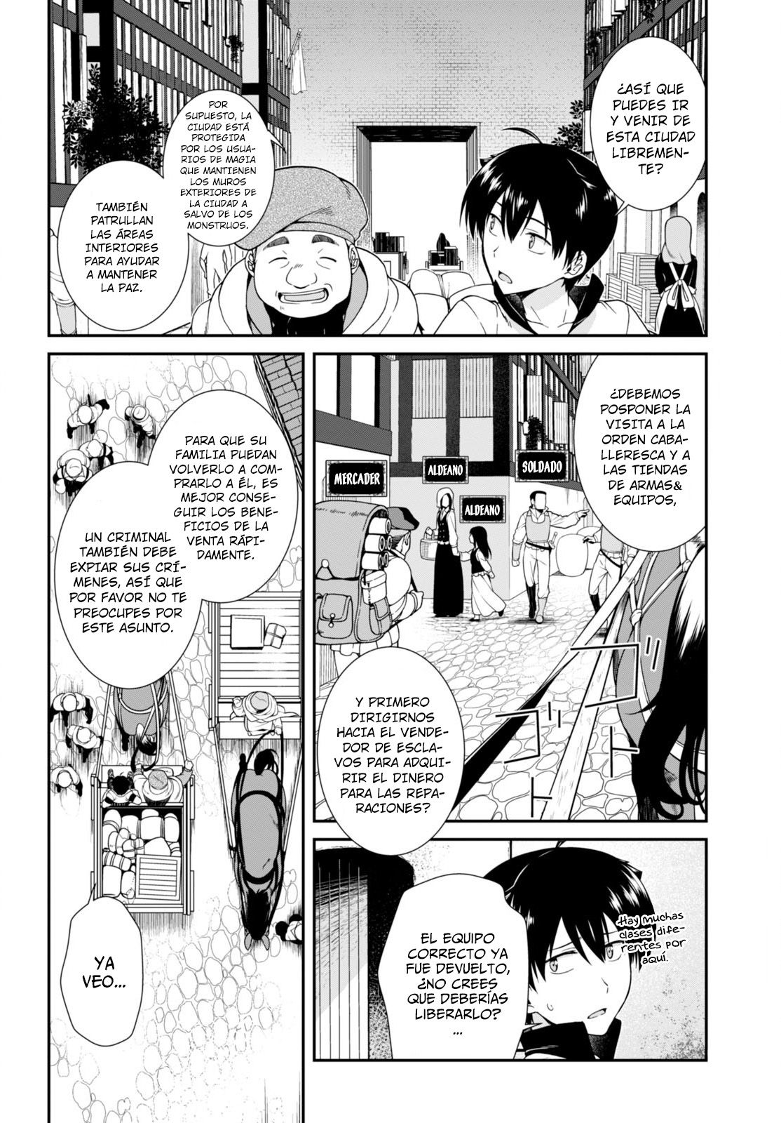 Isekai Meikyuu de Dorei Harem wo Capítulo 2 - Página 21 en español