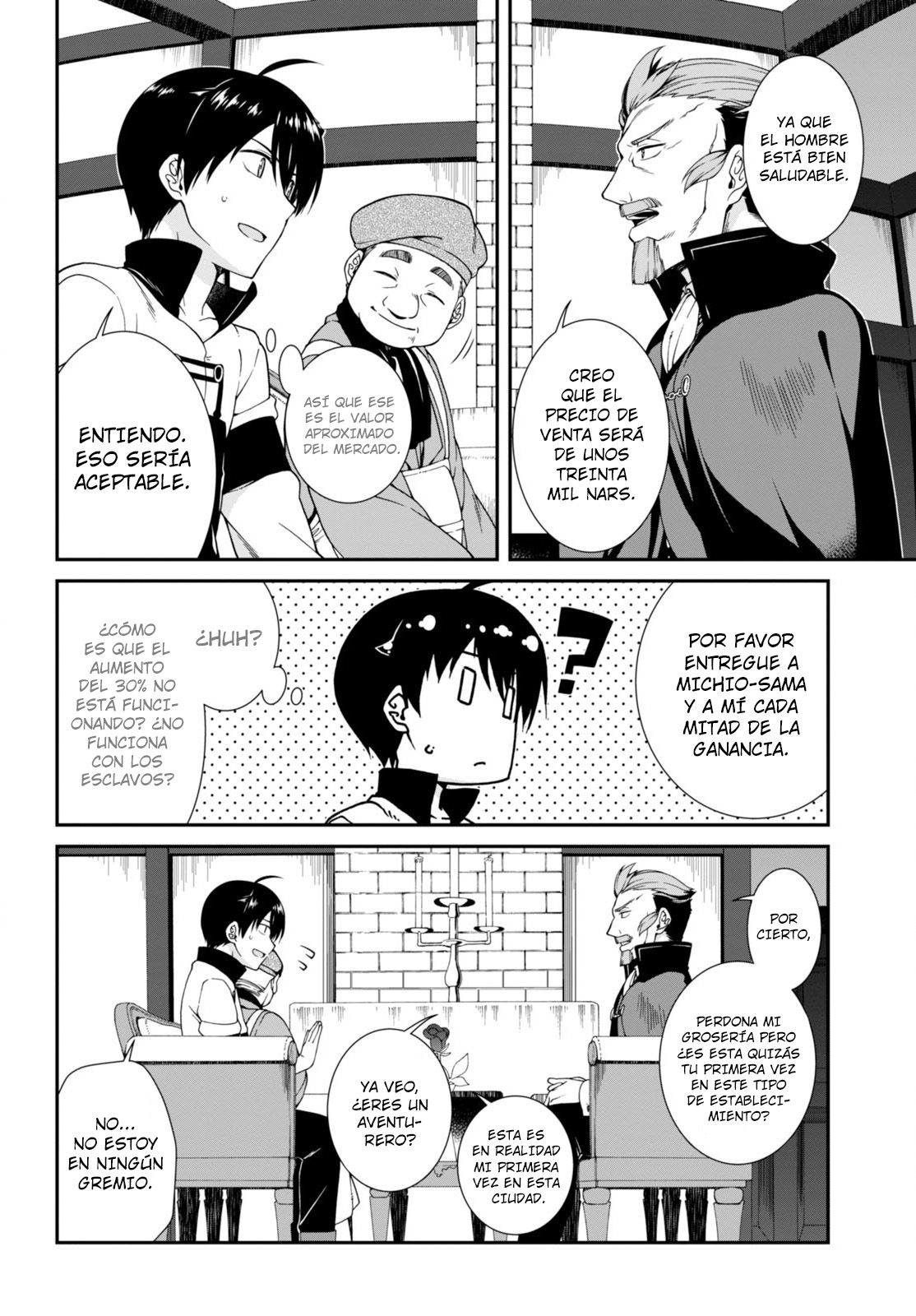 Isekai Meikyuu de Dorei Harem wo Capítulo 2 - Página 28 en español