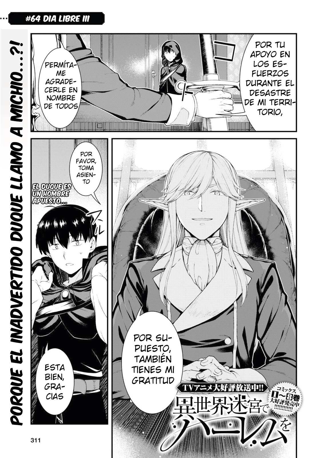 Isekai Meikyuu de Dorei Harem wo Capítulo 22.2 - Página 3 en español