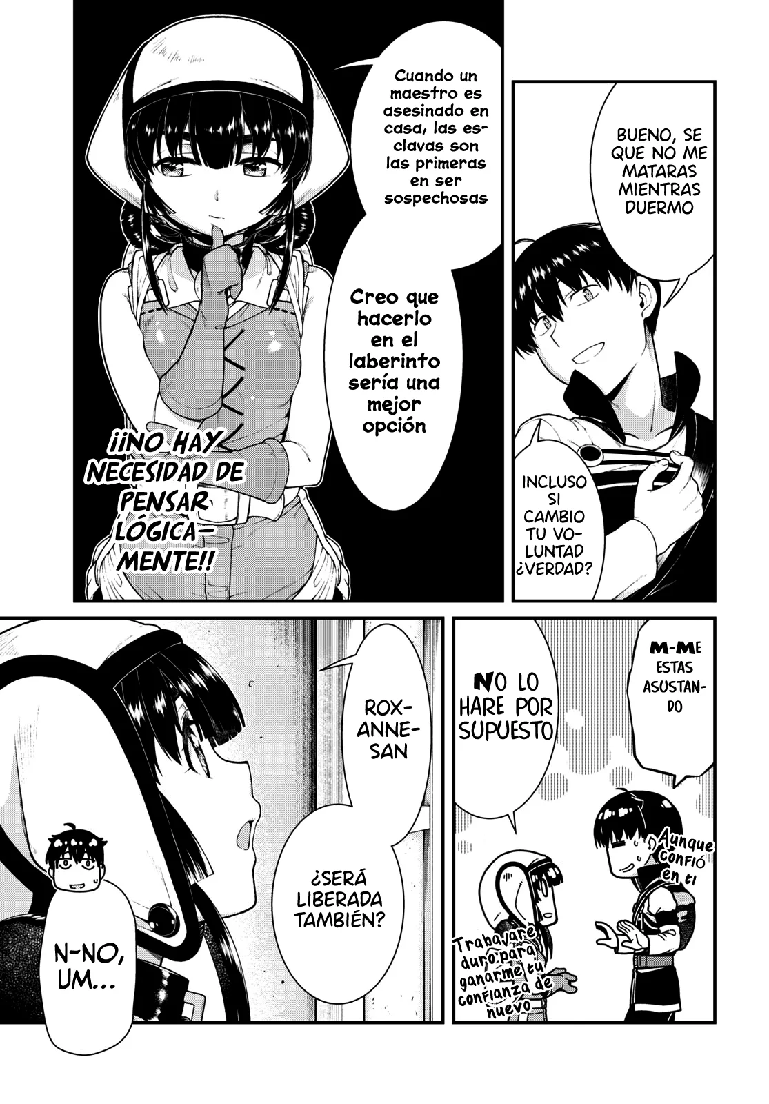 Isekai Meikyuu de Dorei Harem wo Capítulo 23.6 - Página 5 en español