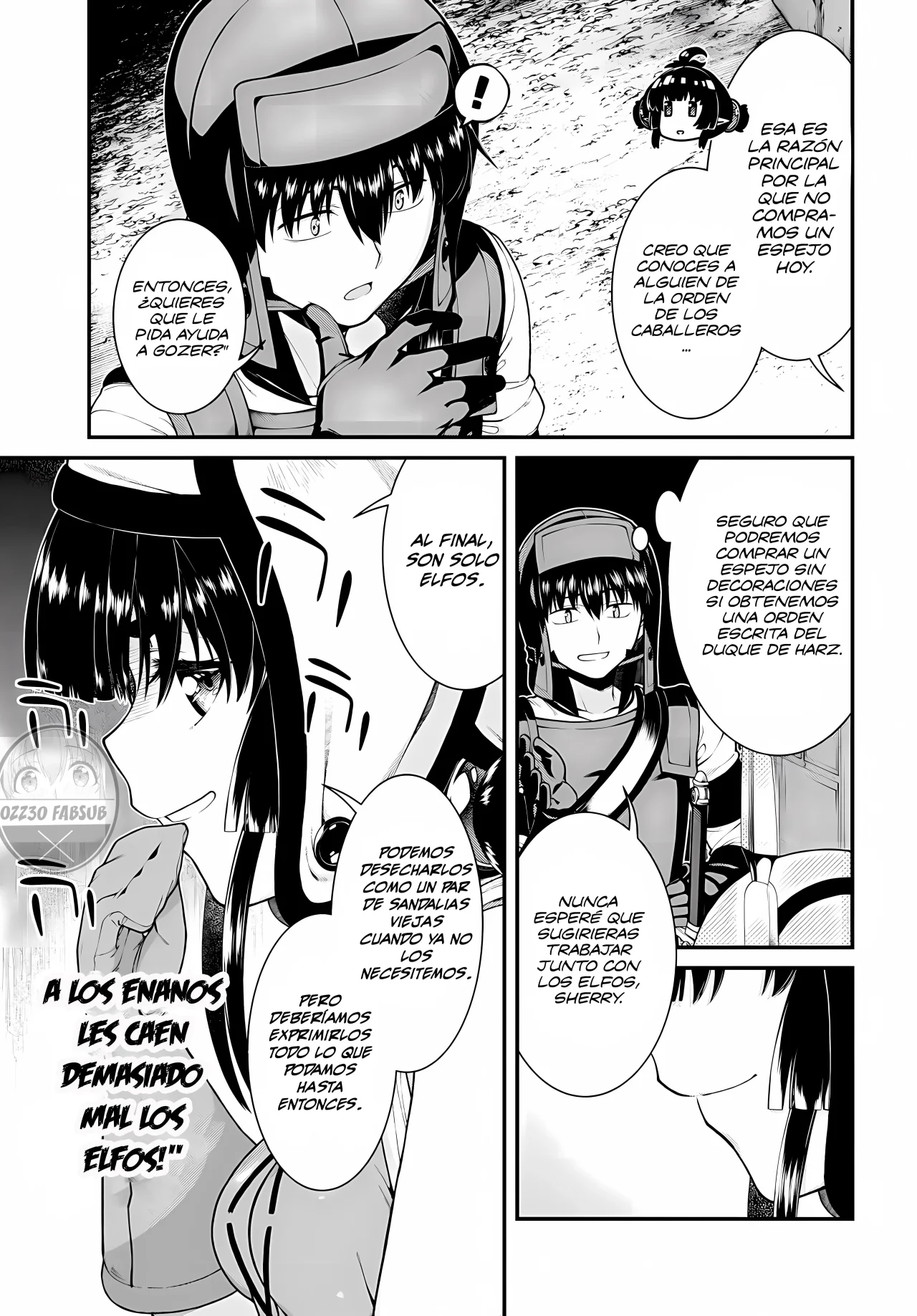 Isekai Meikyuu de Dorei Harem wo Capítulo 24.1 - Página 14 en español