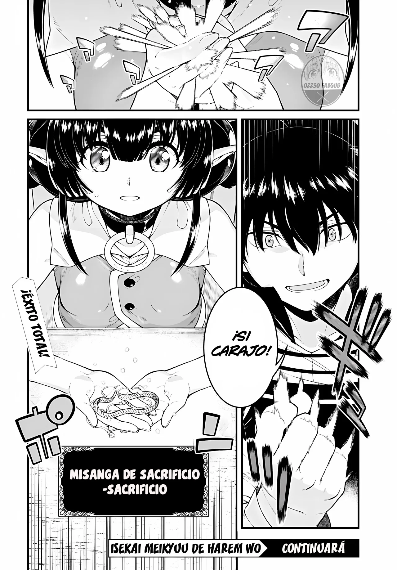 Isekai Meikyuu de Dorei Harem wo Capítulo 24.1 - Página 17 en español