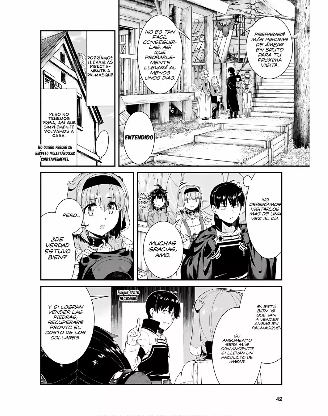 Isekai Meikyuu de Dorei Harem wo Capítulo 24.6 - Página 7 en español