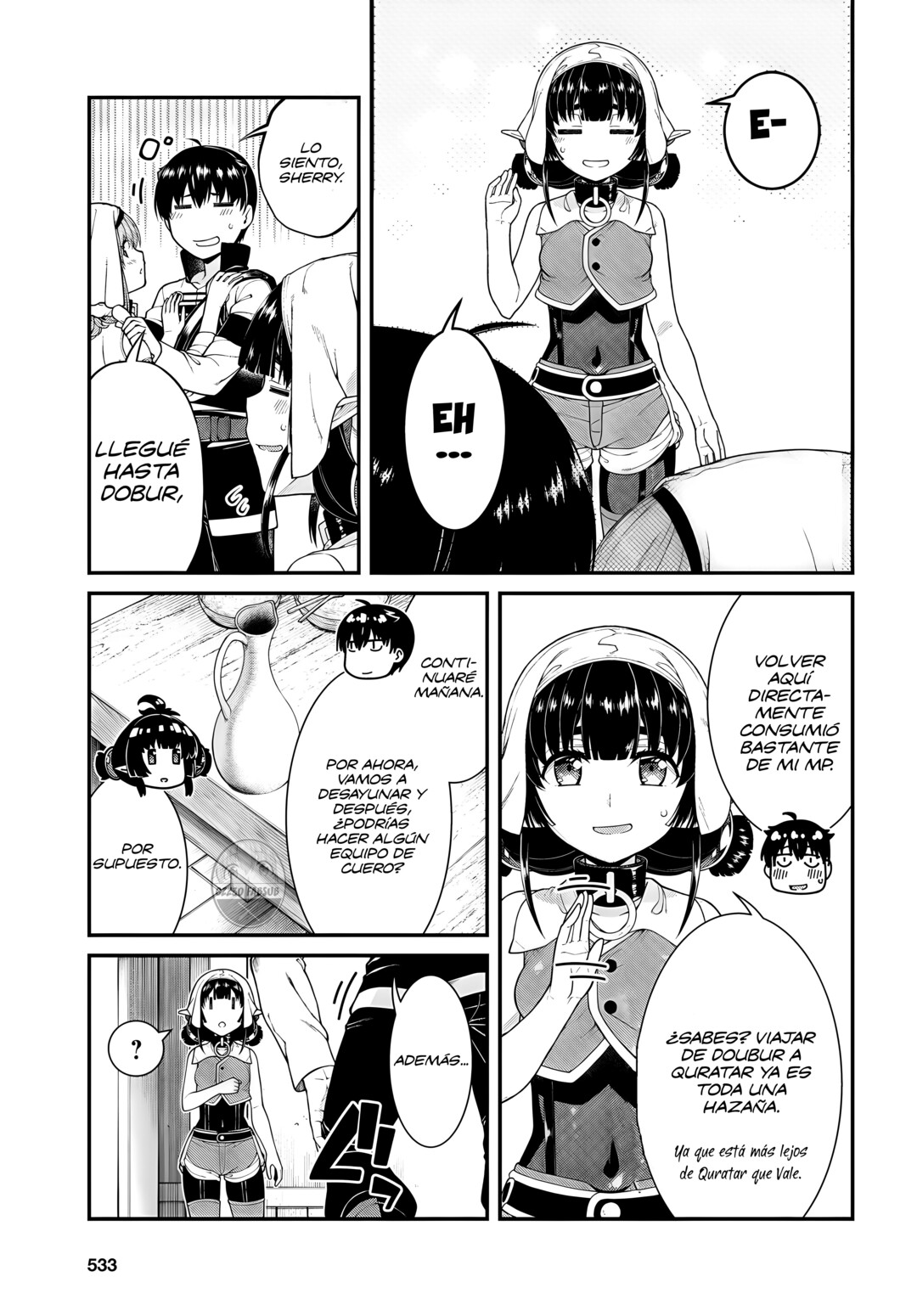 Isekai Meikyuu de Dorei Harem wo Capítulo 24 - Página 6 en español