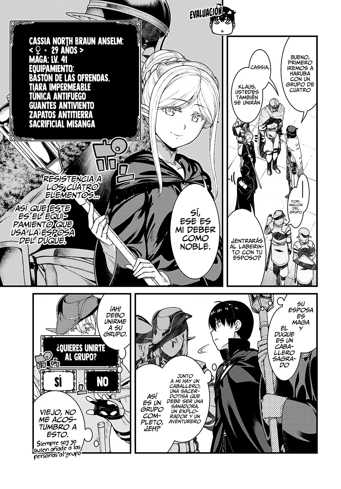 Isekai Meikyuu de Dorei Harem wo Capítulo 25.4 - Página 6 en español