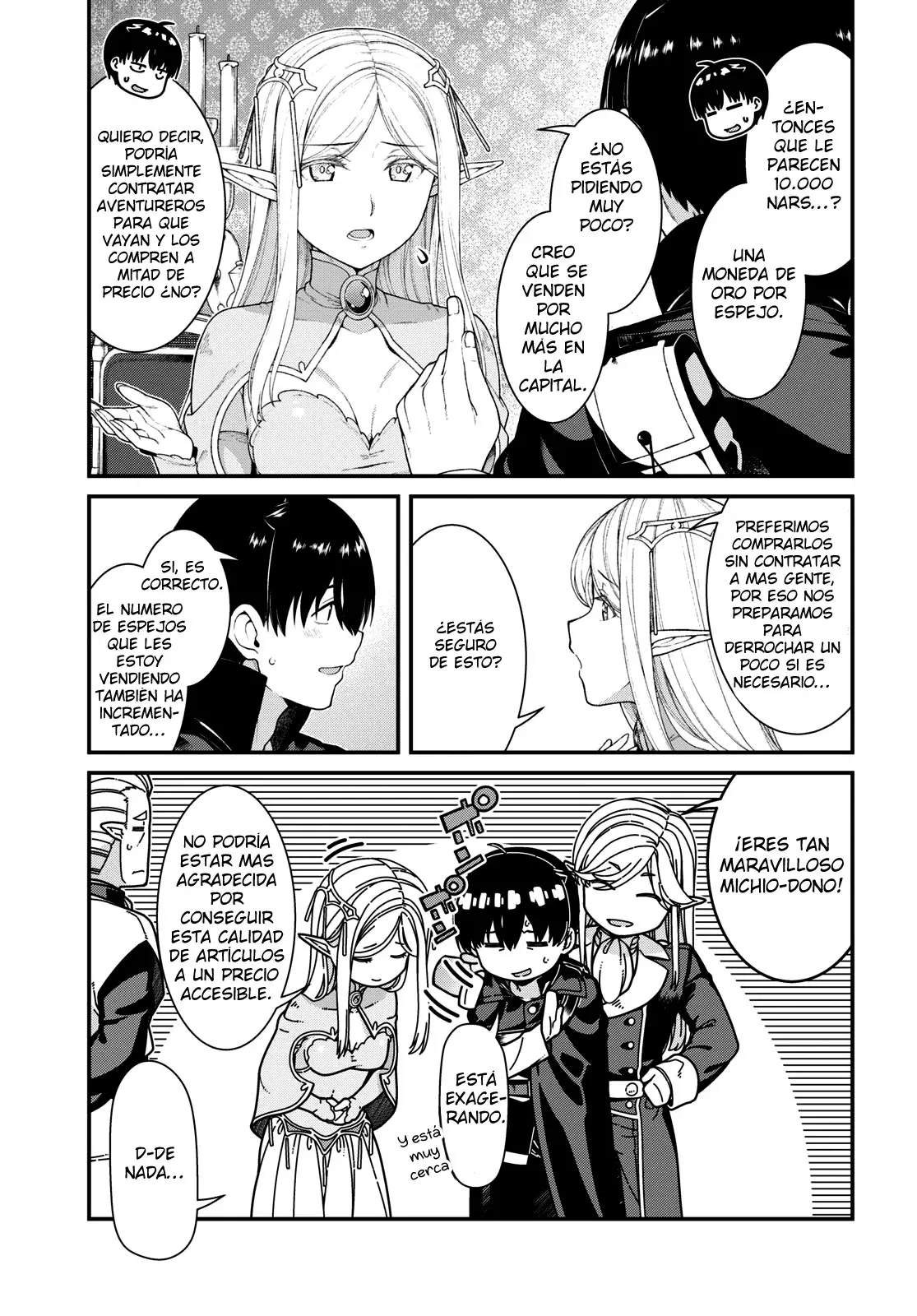 Isekai Meikyuu de Dorei Harem wo Capítulo 25 - Página 11 en español