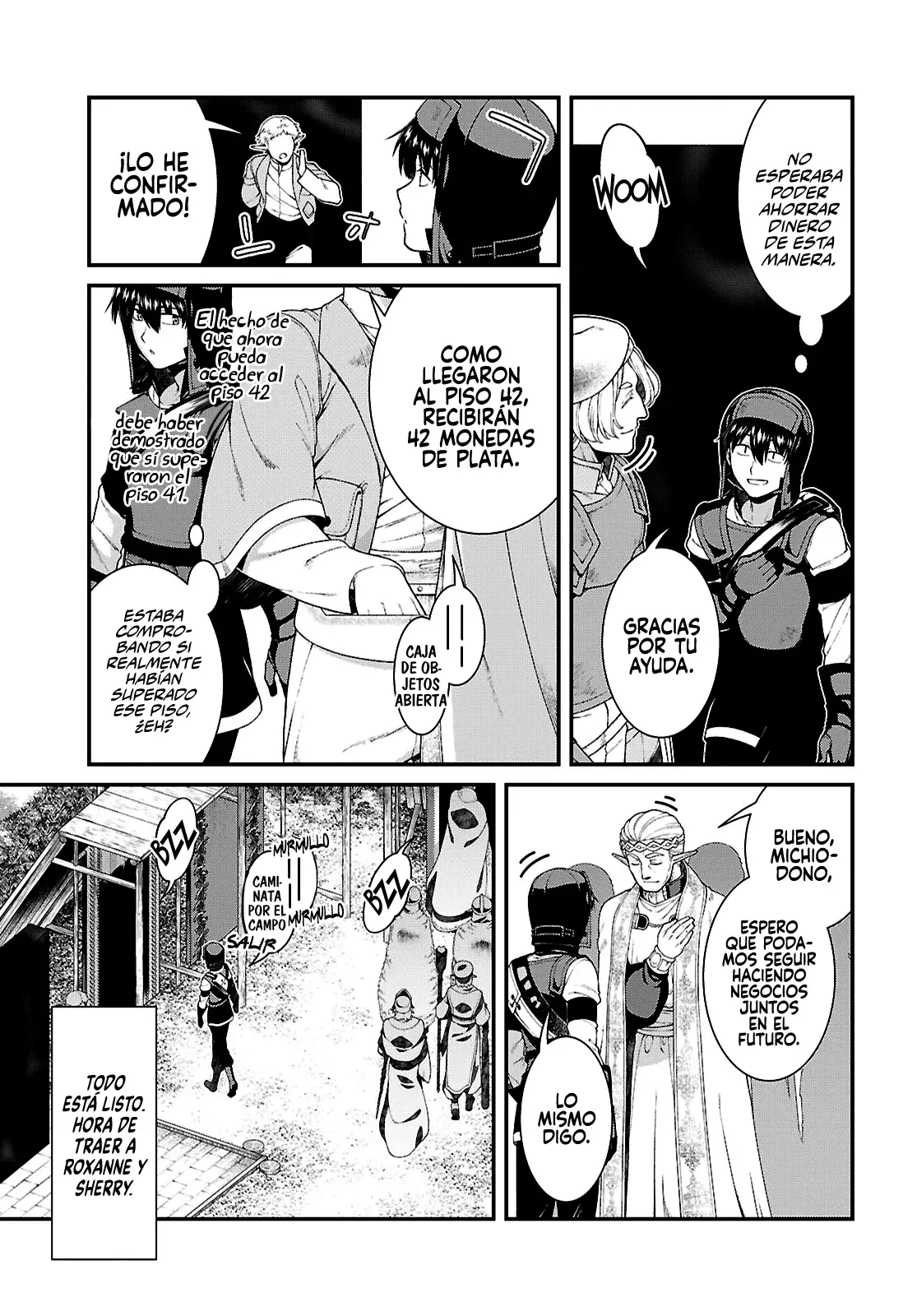 Isekai Meikyuu de Dorei Harem wo Capítulo 26.1 - Página 17 en español