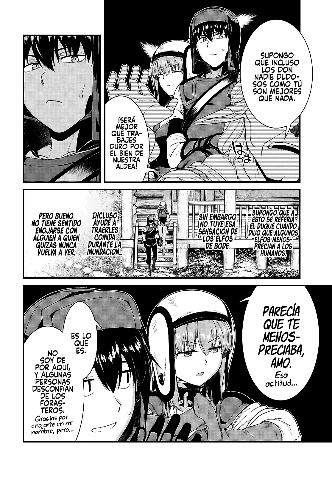Isekai Meikyuu de Dorei Harem wo Capítulo 26.1 - Página 8 en español