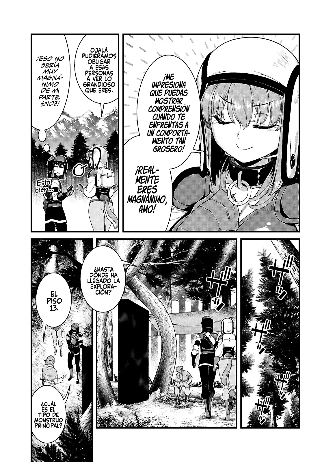 Isekai Meikyuu de Dorei Harem wo Capítulo 26.1 - Página 9 en español
