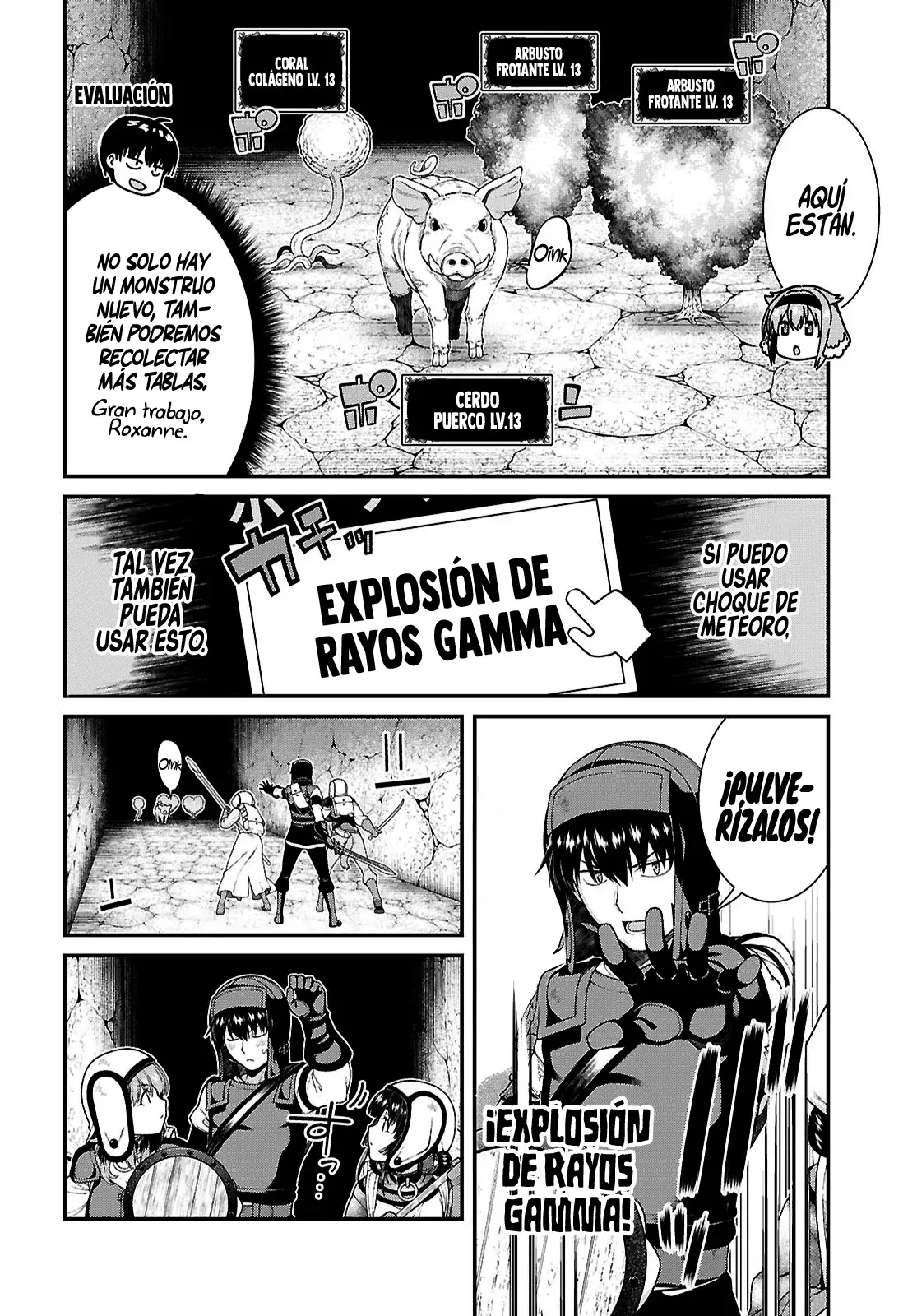 Isekai Meikyuu de Dorei Harem wo Capítulo 26.2 - Página 15 en español
