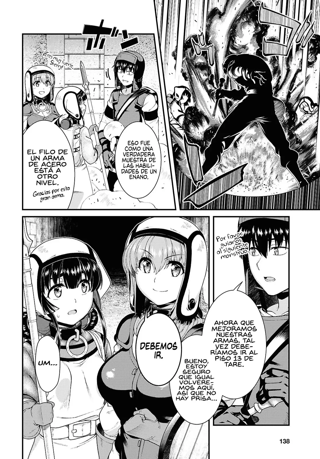 Isekai Meikyuu de Dorei Harem wo Capítulo 27.1 - Página 5 en español