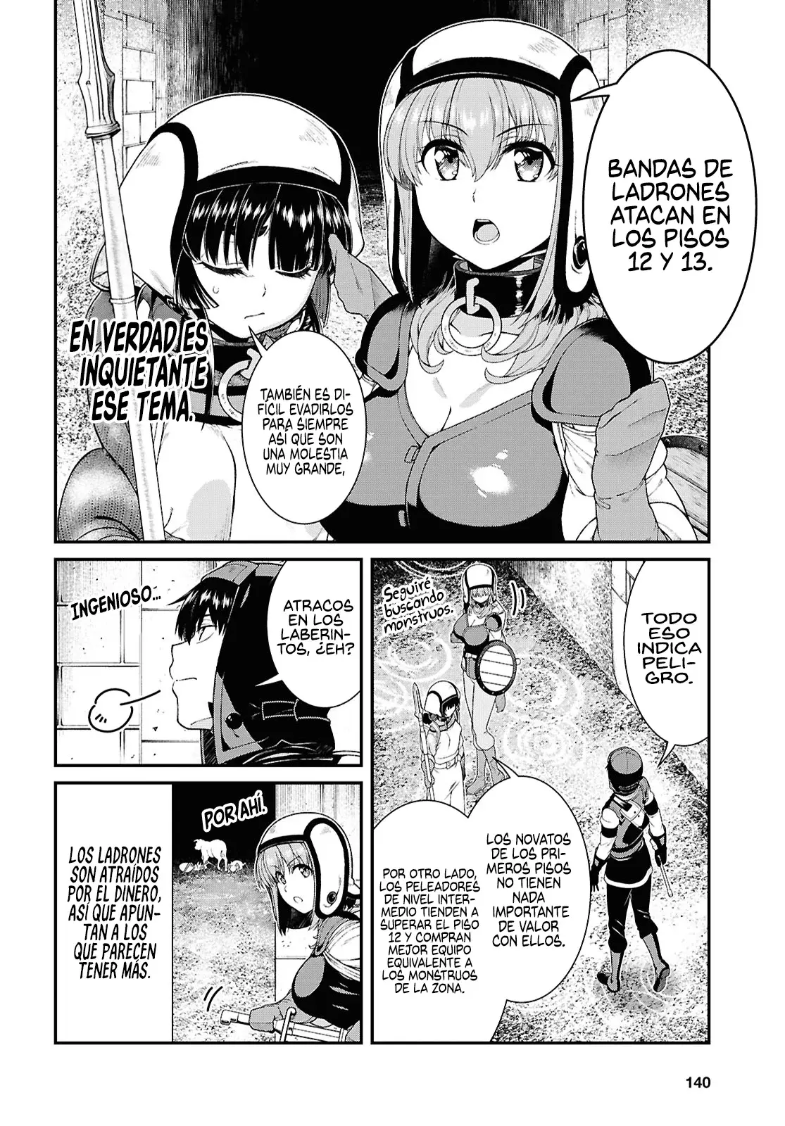 Isekai Meikyuu de Dorei Harem wo Capítulo 27.1 - Página 7 en español