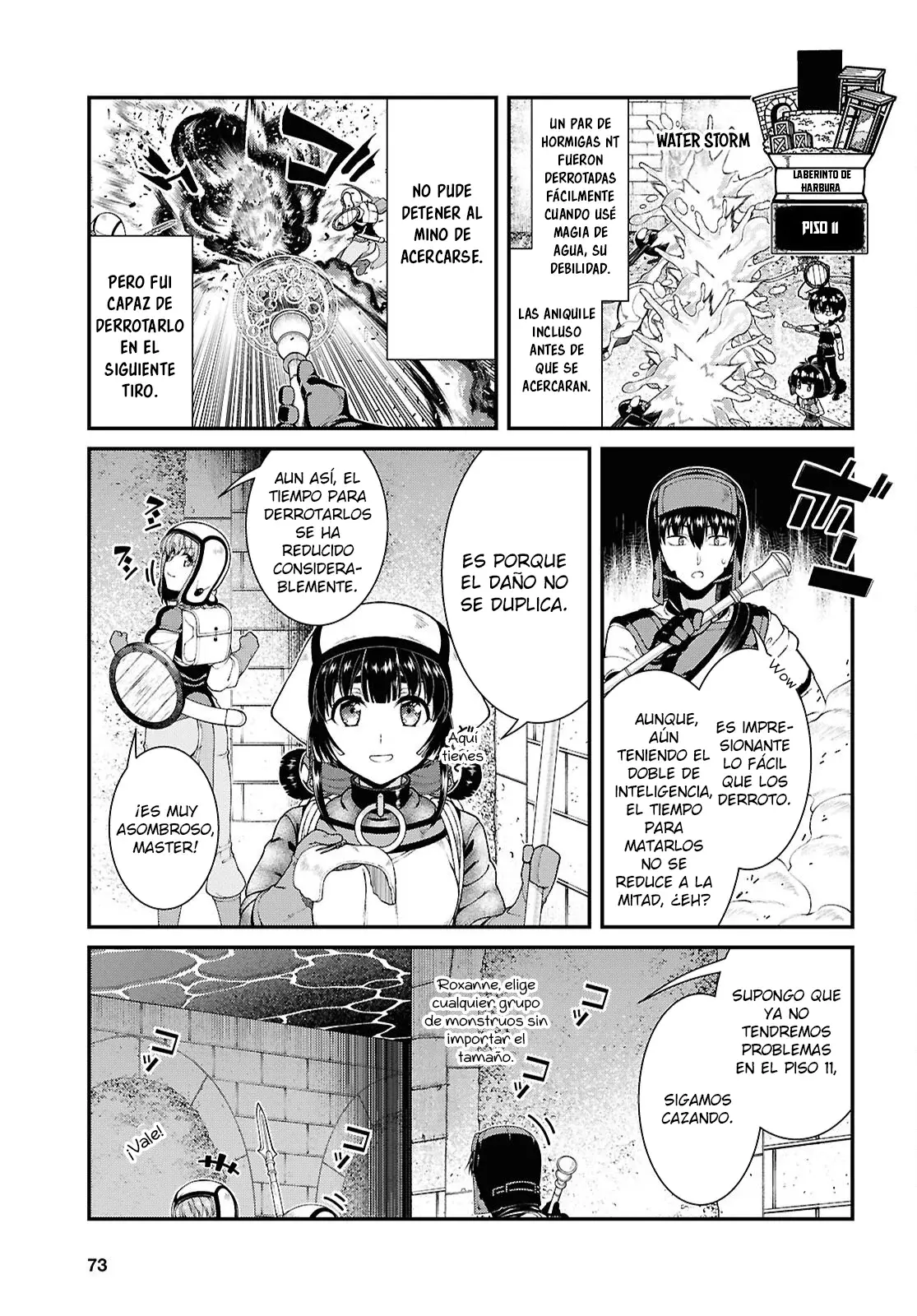 Isekai Meikyuu de Dorei Harem wo Capítulo 27.2 - Página 12 en español