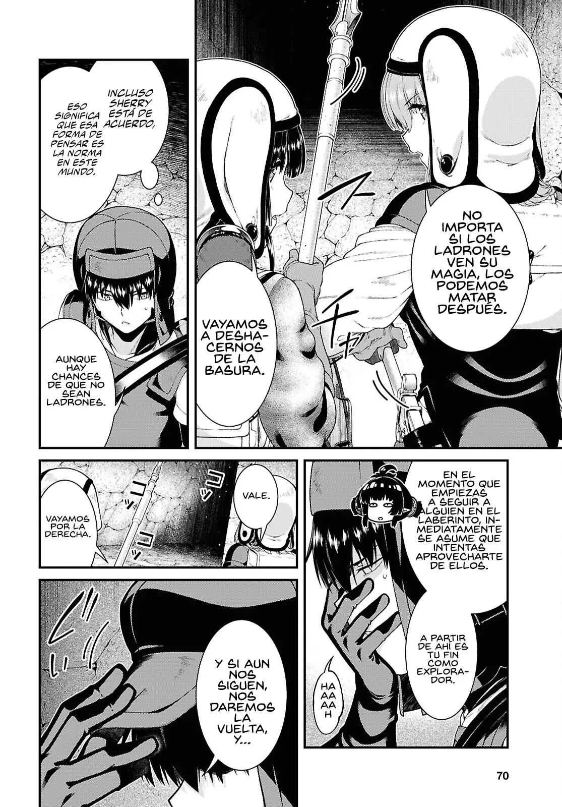 Isekai Meikyuu de Dorei Harem wo Capítulo 27.3 - Página 6 en español