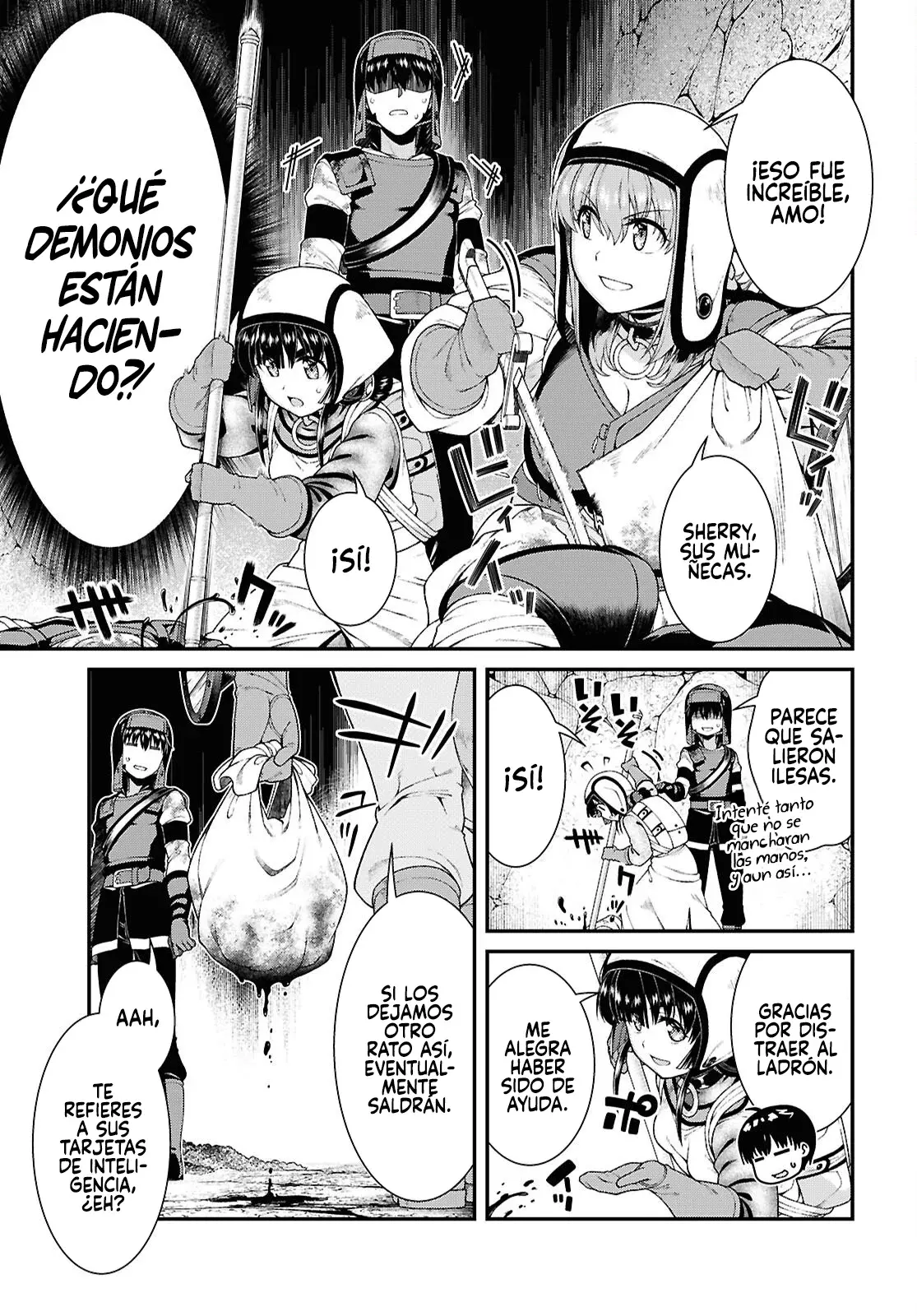 Isekai Meikyuu de Dorei Harem wo Capítulo 27.4 - Página 5 en español