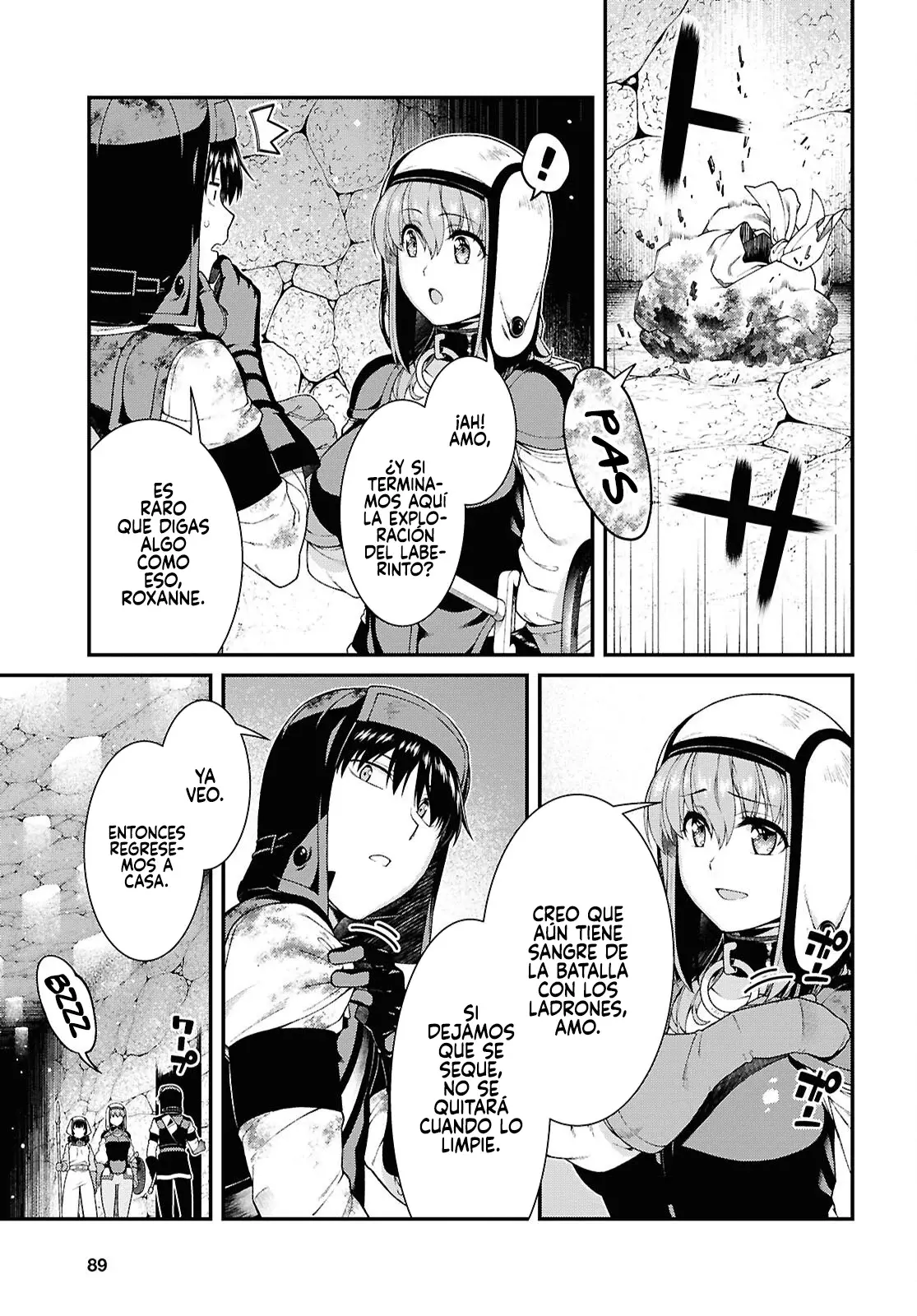Isekai Meikyuu de Dorei Harem wo Capítulo 27.4 - Página 9 en español