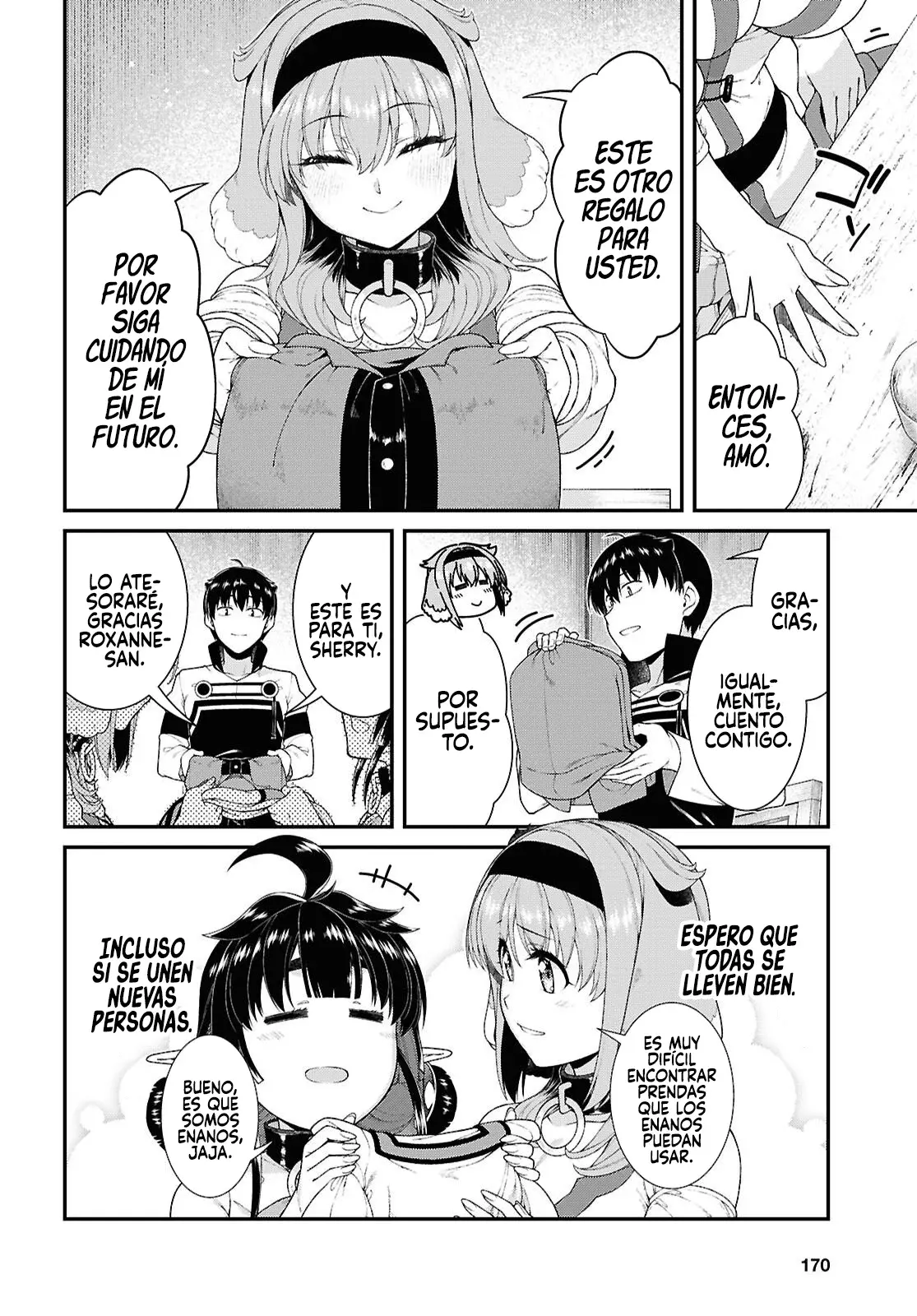 Isekai Meikyuu de Dorei Harem wo Capítulo 28.4 - Página 6 en español
