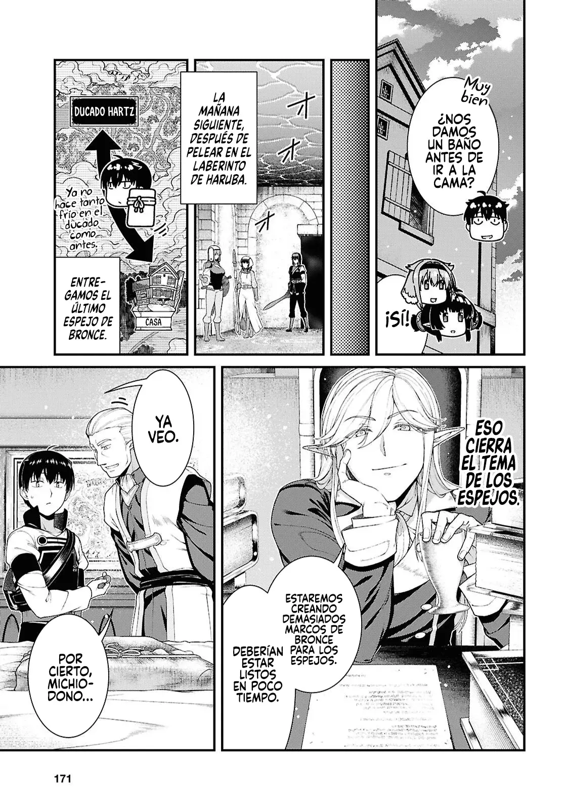 Isekai Meikyuu de Dorei Harem wo Capítulo 28.4 - Página 7 en español