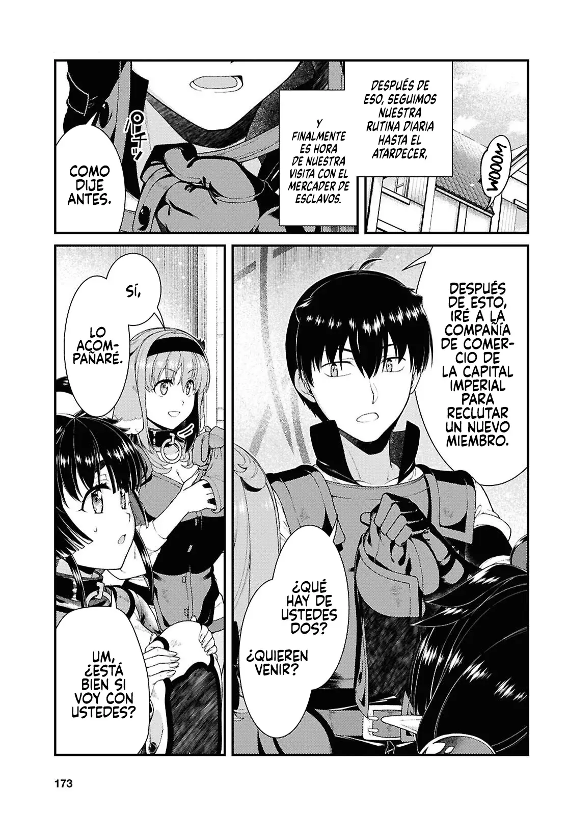 Isekai Meikyuu de Dorei Harem wo Capítulo 28.4 - Página 9 en español