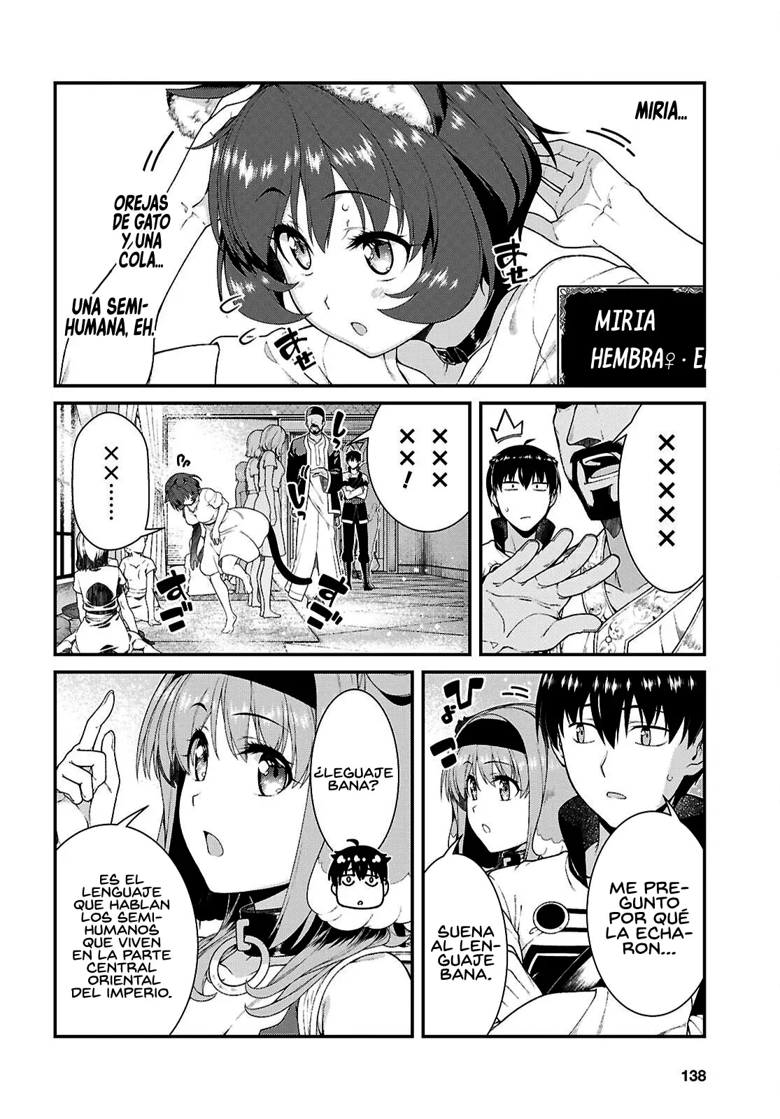 Isekai Meikyuu de Dorei Harem wo Capítulo 28.5 - Página 5 en español