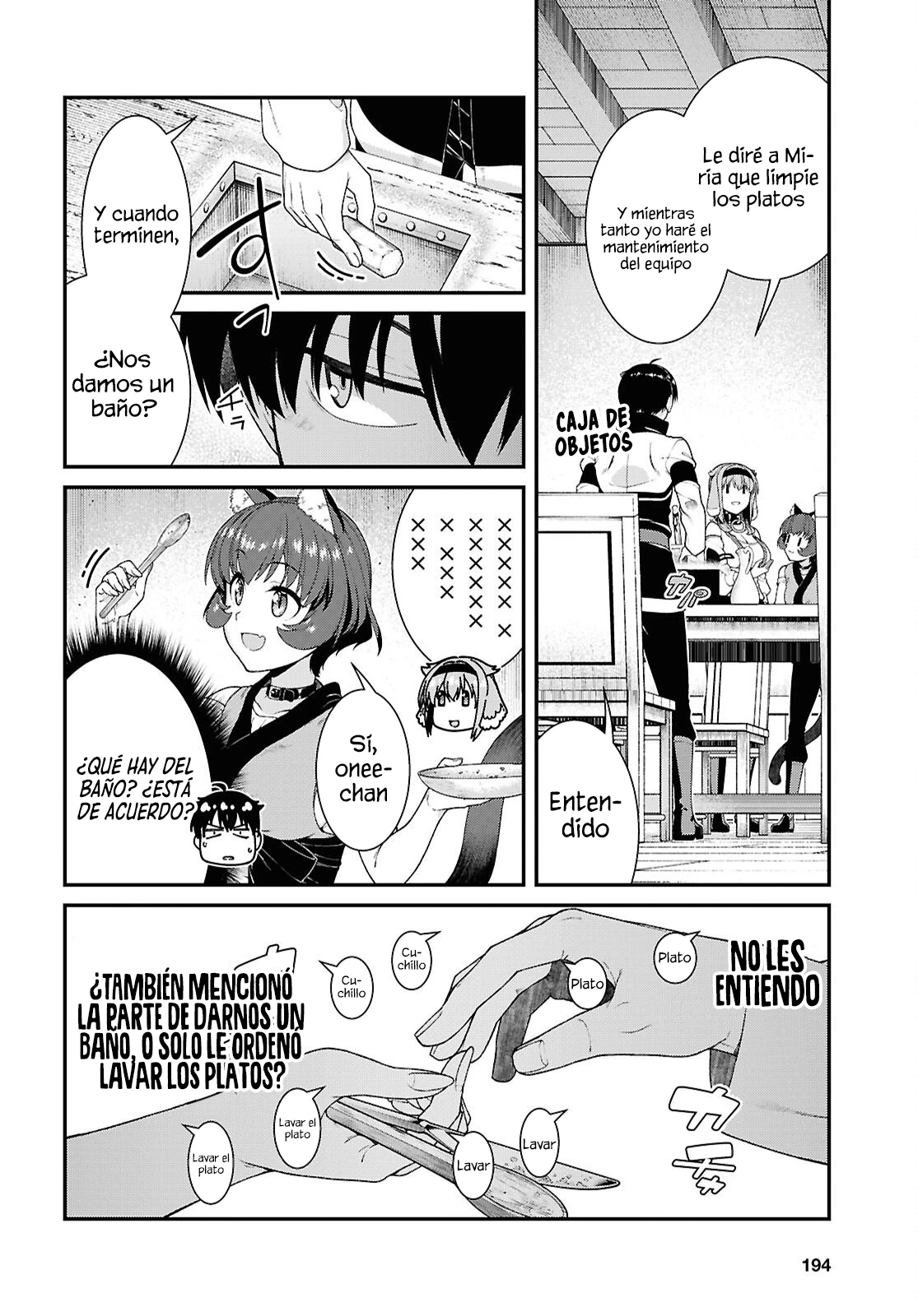 Isekai Meikyuu de Dorei Harem wo Capítulo 28.9 - Página 13 en español
