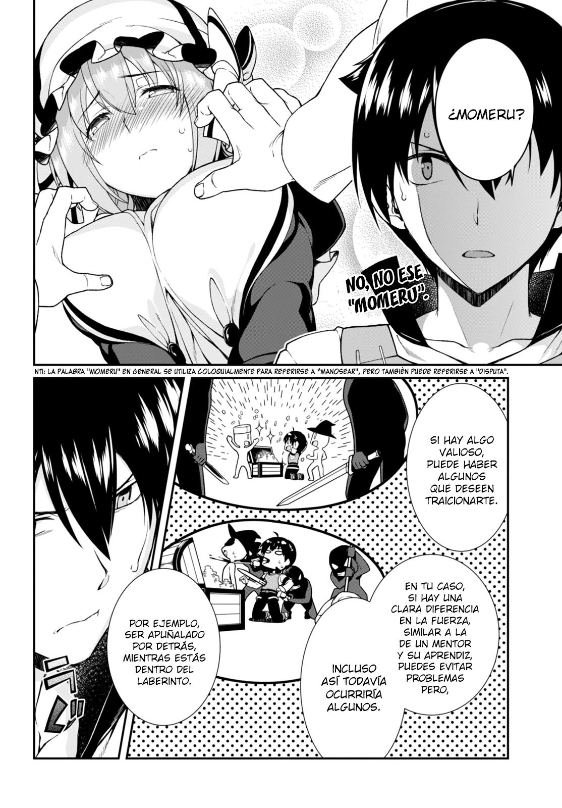 Isekai Meikyuu de Dorei Harem wo Capítulo 3.2 - Página 5 en español
