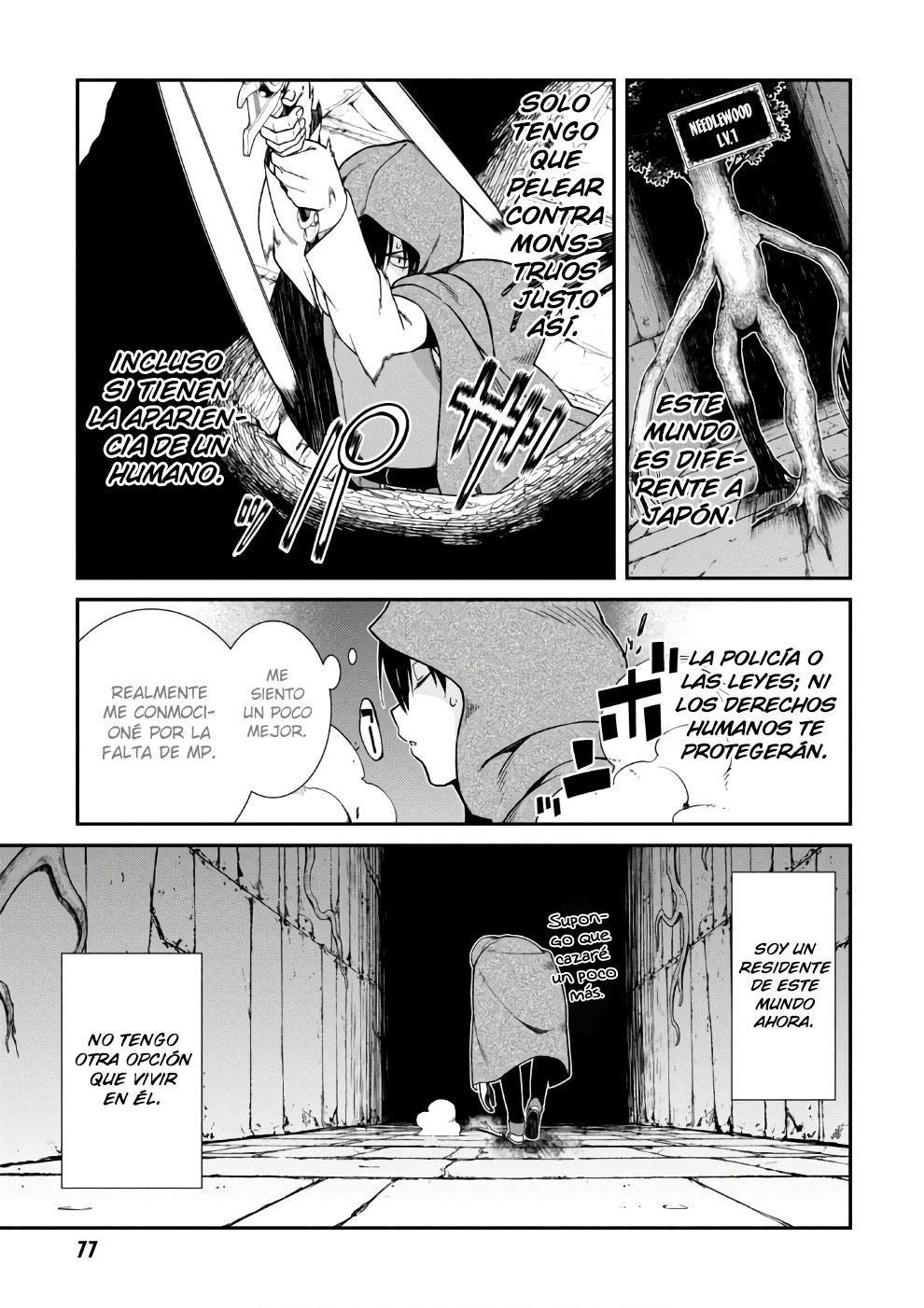 Isekai Meikyuu de Dorei Harem wo Capítulo 5.2 - Página 28 en español