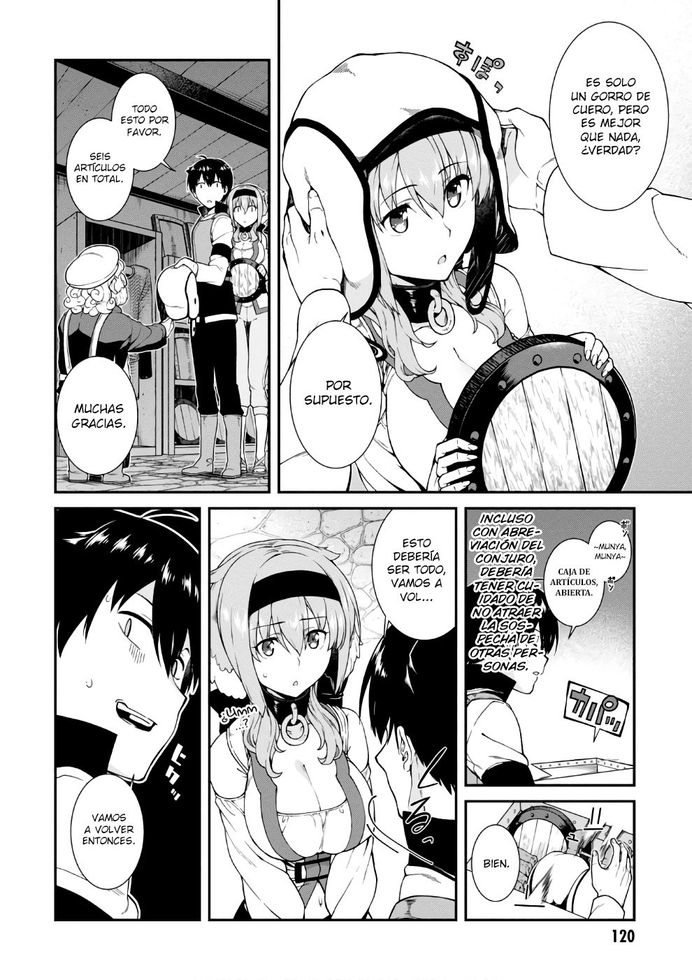 Isekai Meikyuu de Dorei Harem wo Capítulo 6 - Página 17 en español