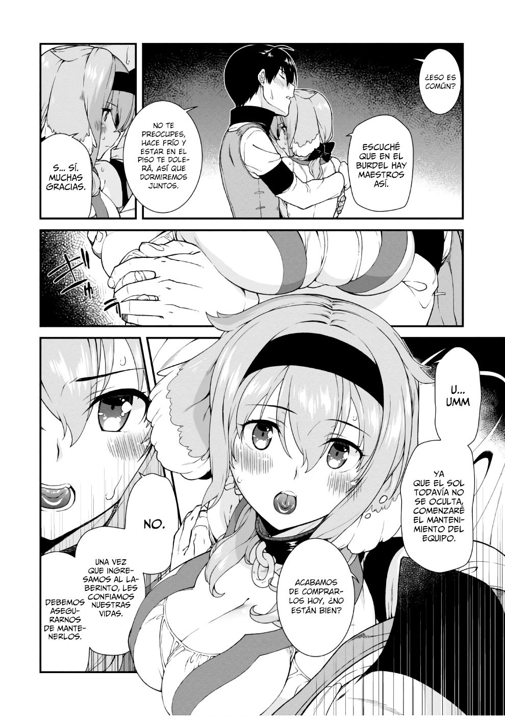 Isekai Meikyuu de Dorei Harem wo Capítulo 6 - Página 27 en español