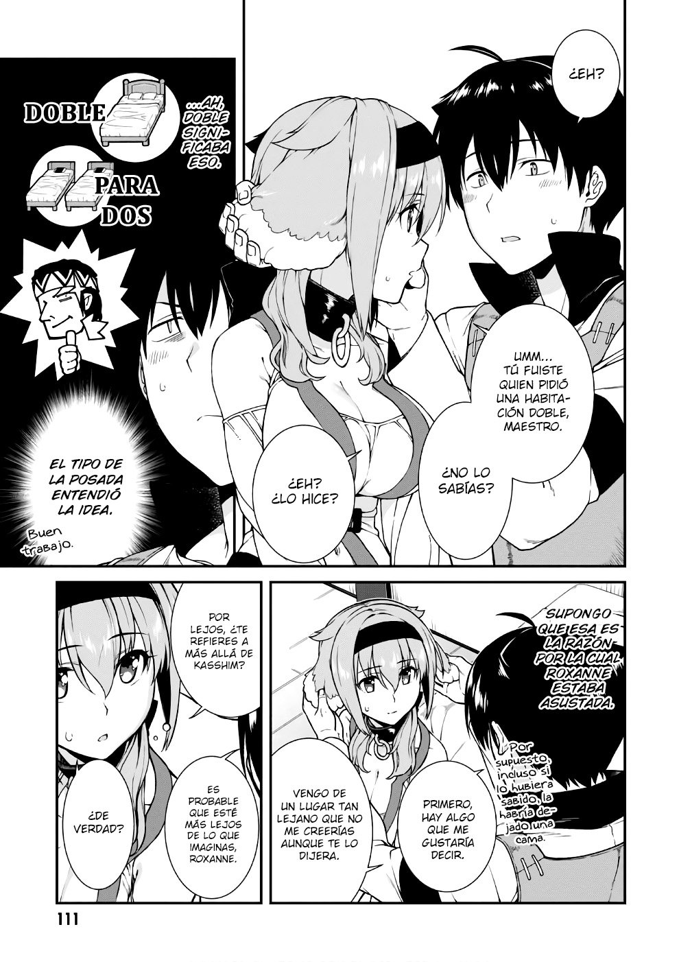 Isekai Meikyuu de Dorei Harem wo Capítulo 6 - Página 8 en español