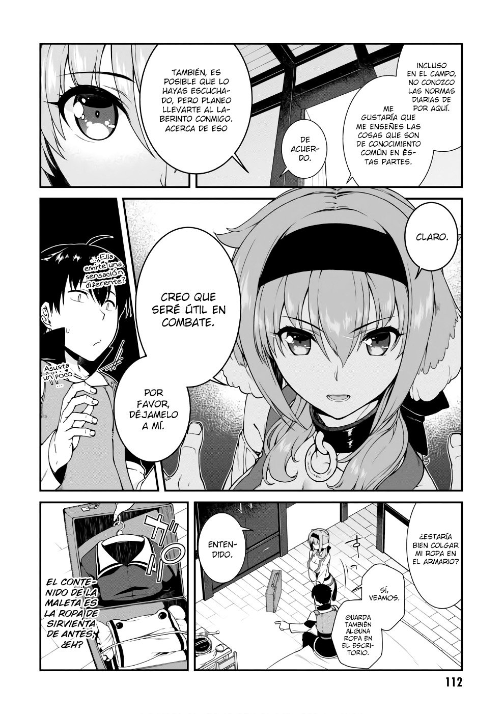 Isekai Meikyuu de Dorei Harem wo Capítulo 6 - Página 9 en español