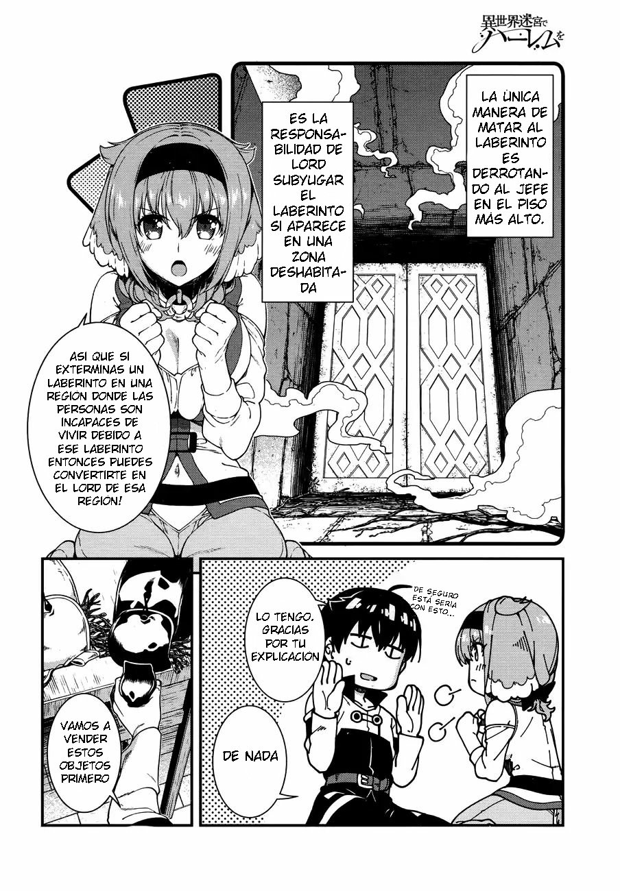 Isekai Meikyuu de Dorei Harem wo Capítulo 7.2 - Página 25 en español