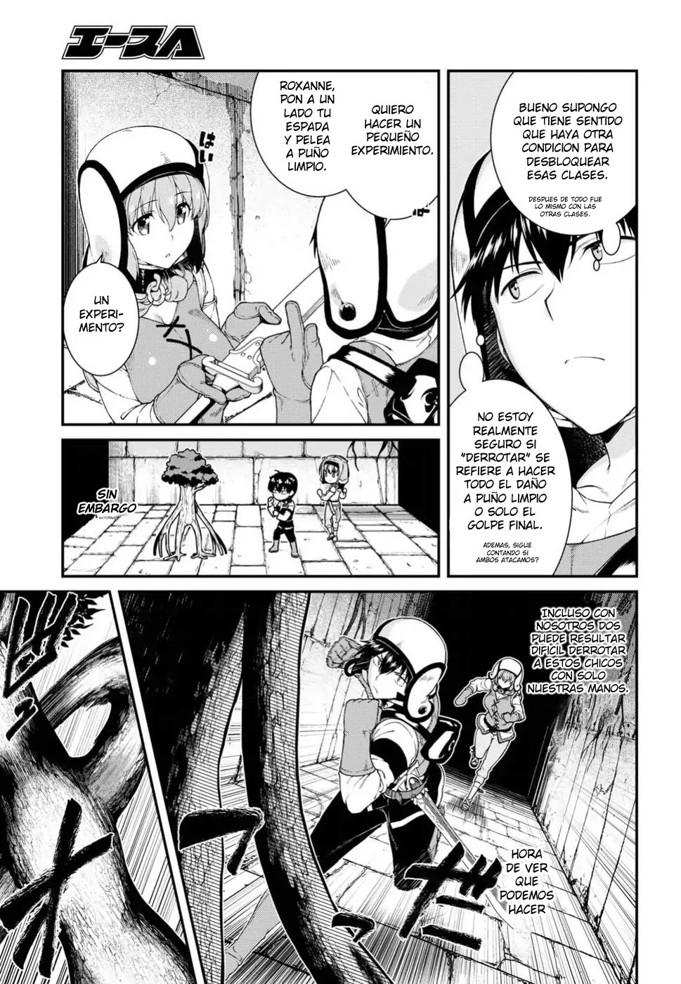 Isekai Meikyuu de Dorei Harem wo Capítulo 7.3 - Página 16 en español