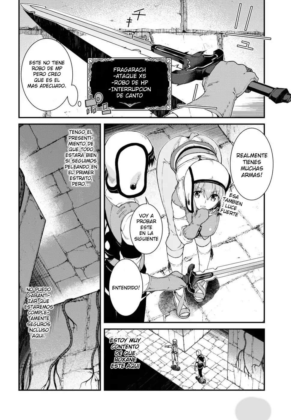 Isekai Meikyuu de Dorei Harem wo Capítulo 7.3 - Página 19 en español